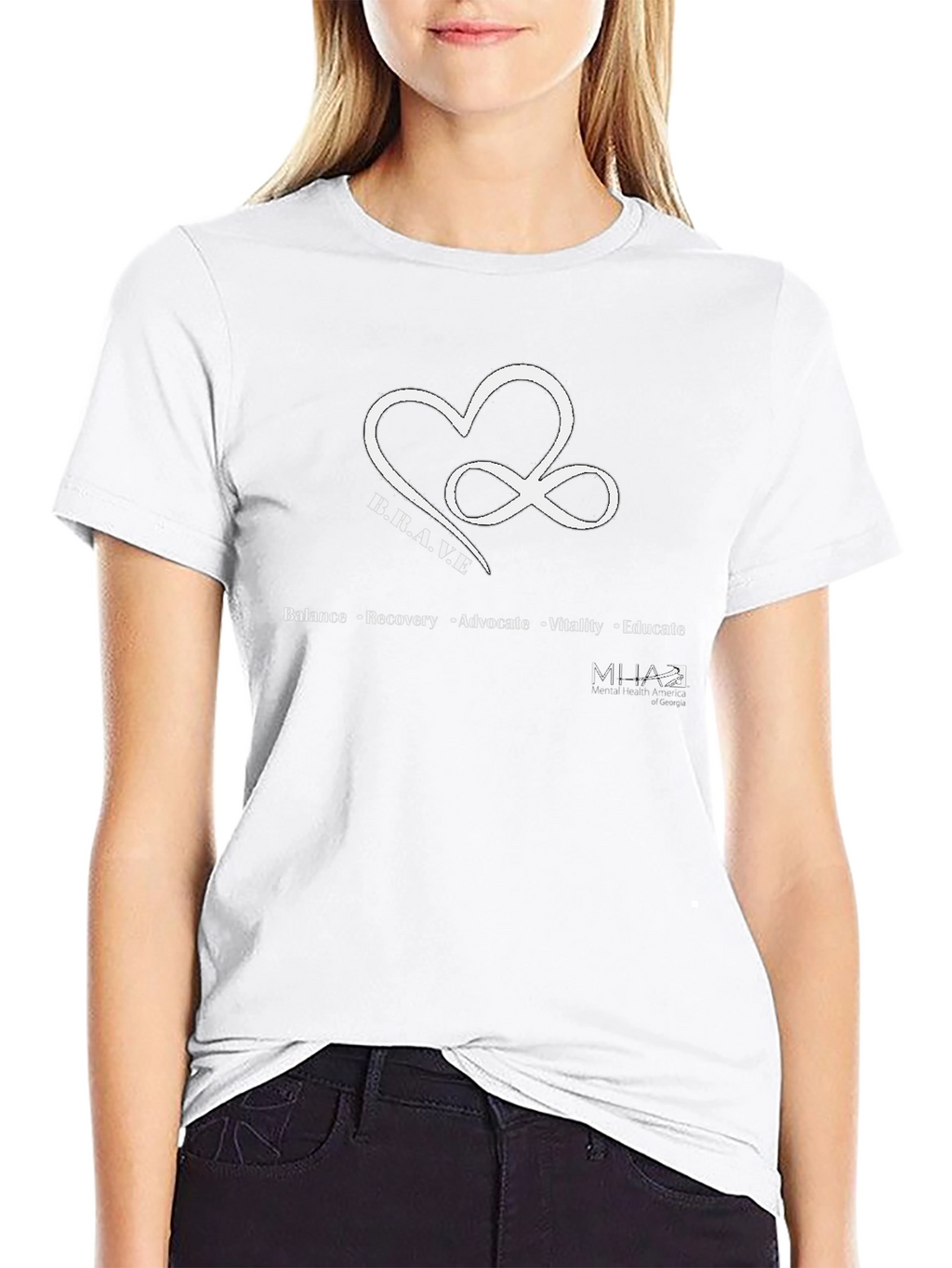 B.R.A.V.E. Mental Health Awareness T-Shirt