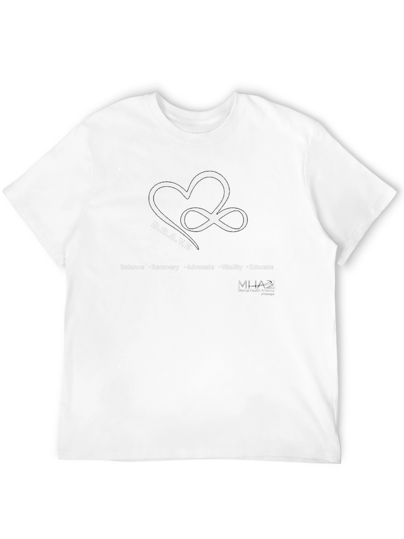 B.R.A.V.E. Mental Health Awareness T-Shirt