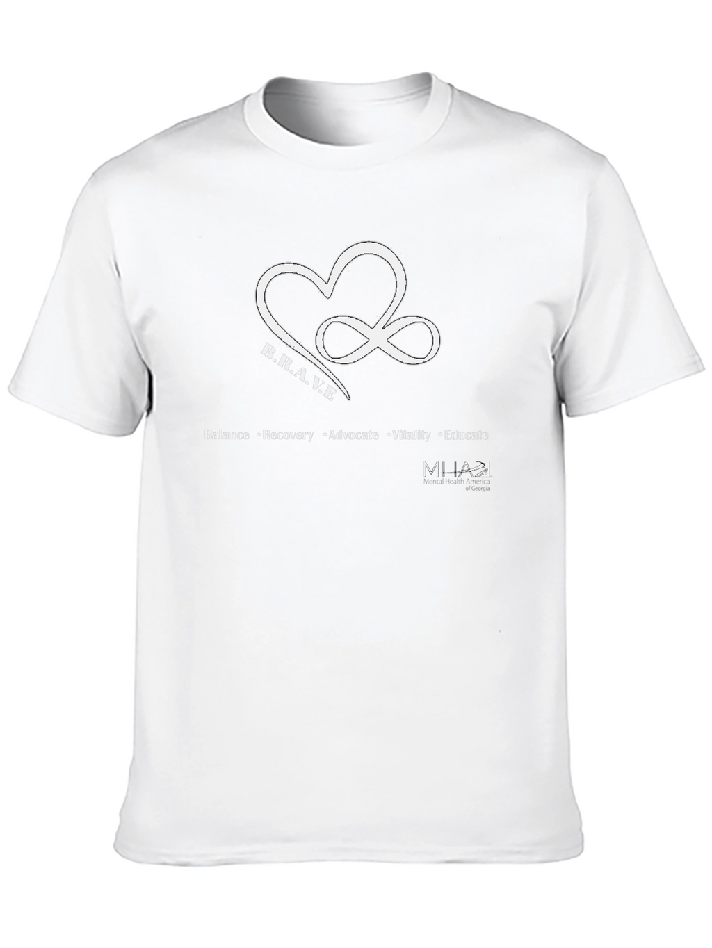 B.R.A.V.E. Mental Health Awareness T-Shirt
