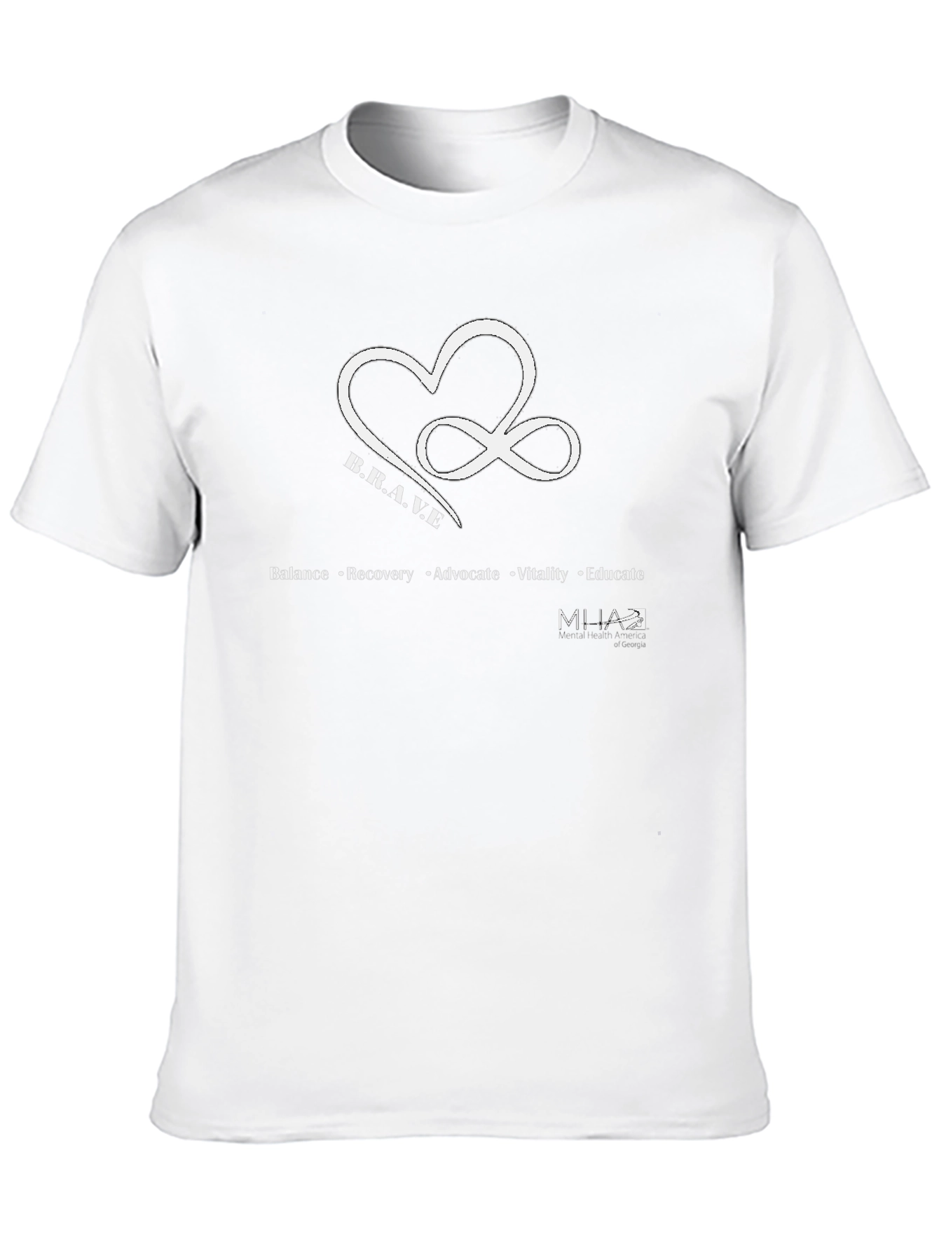 B.R.A.V.E. Mental Health Awareness T-Shirt