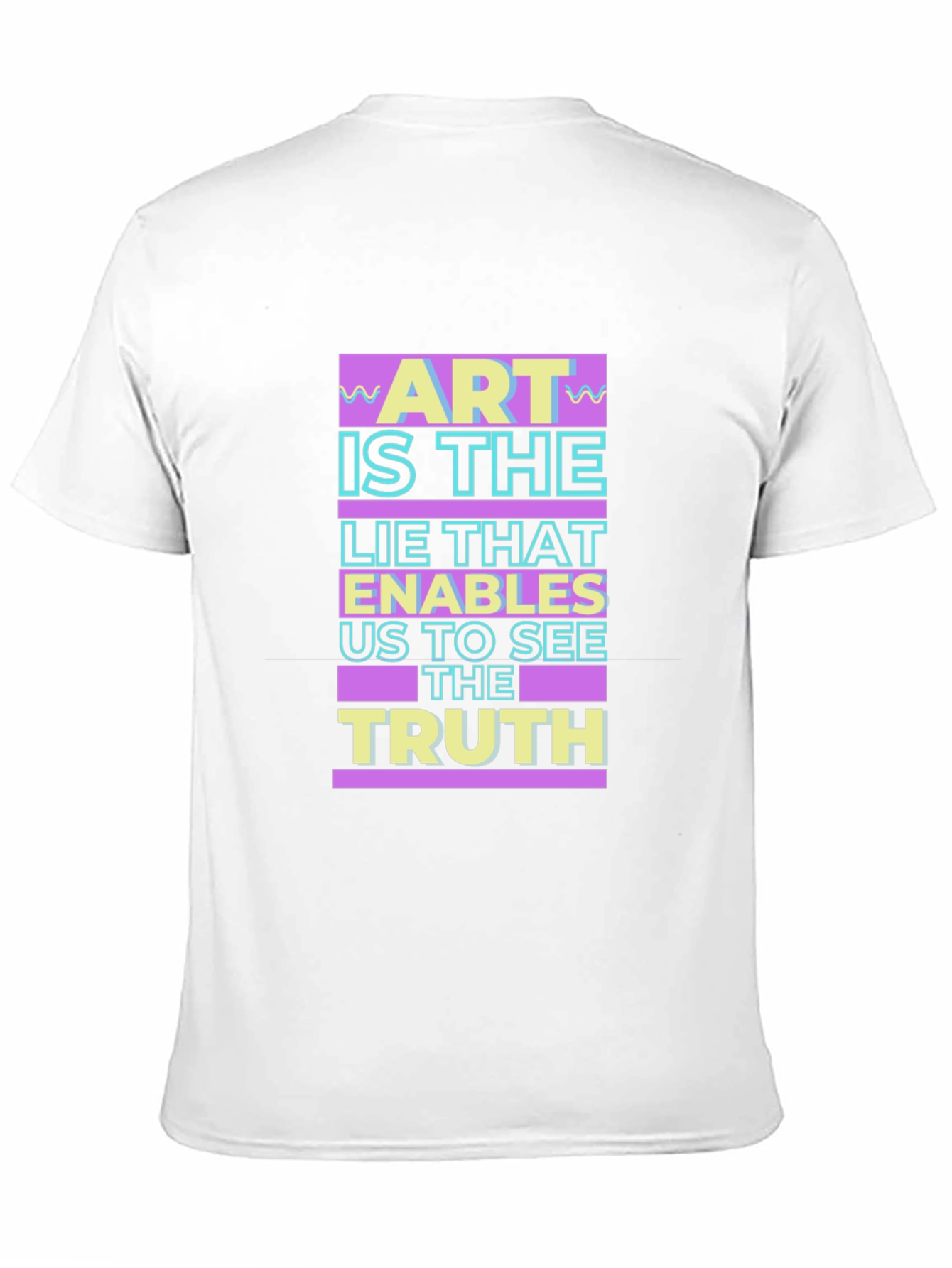 Art Is The Lie T-Shirt - Stylish Graphic Tee