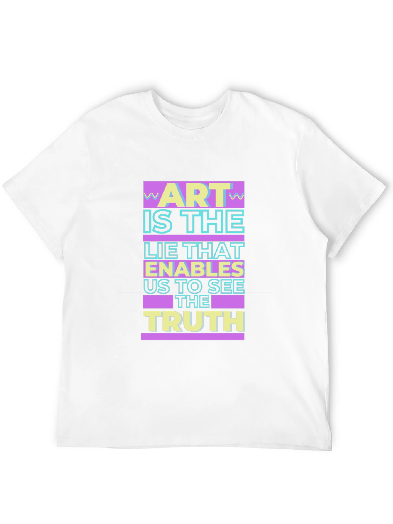 Art Is The Lie T-Shirt - Stylish Graphic Tee