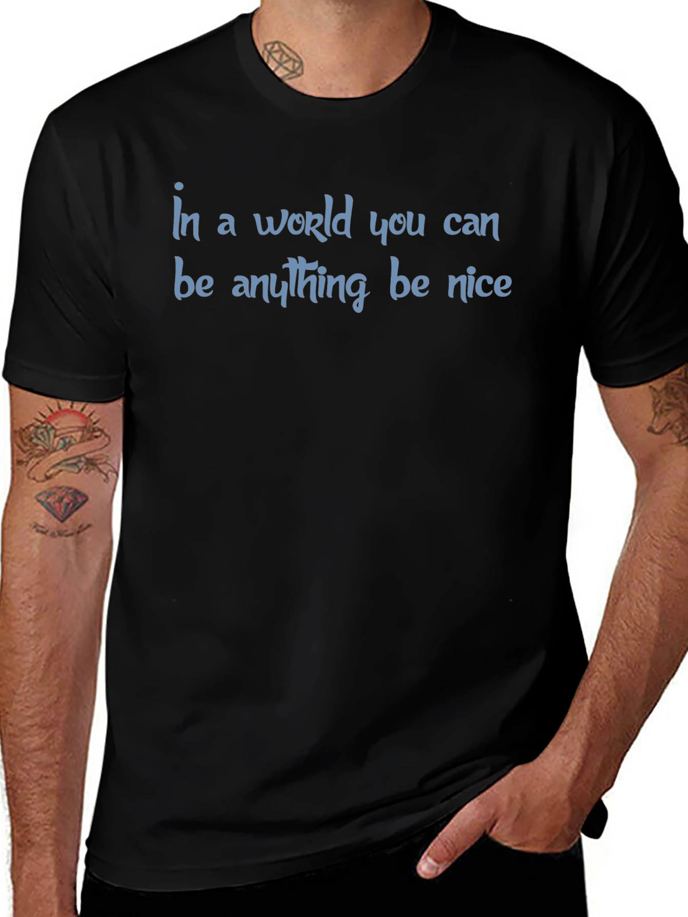 Be Nice T-Shirt - Inspirational Graphic Tee