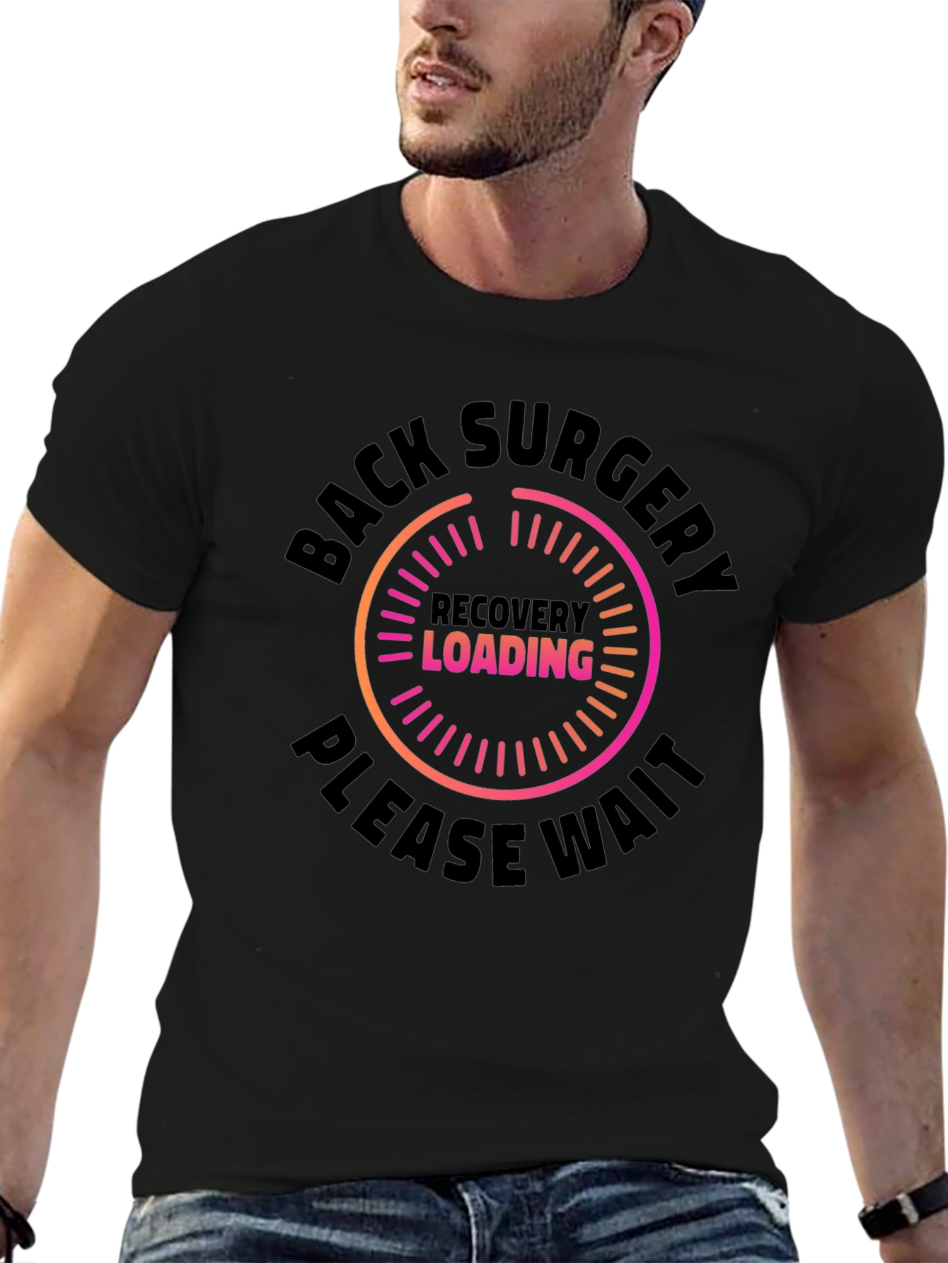 Back Surgery Recovery Loading T-Shirt