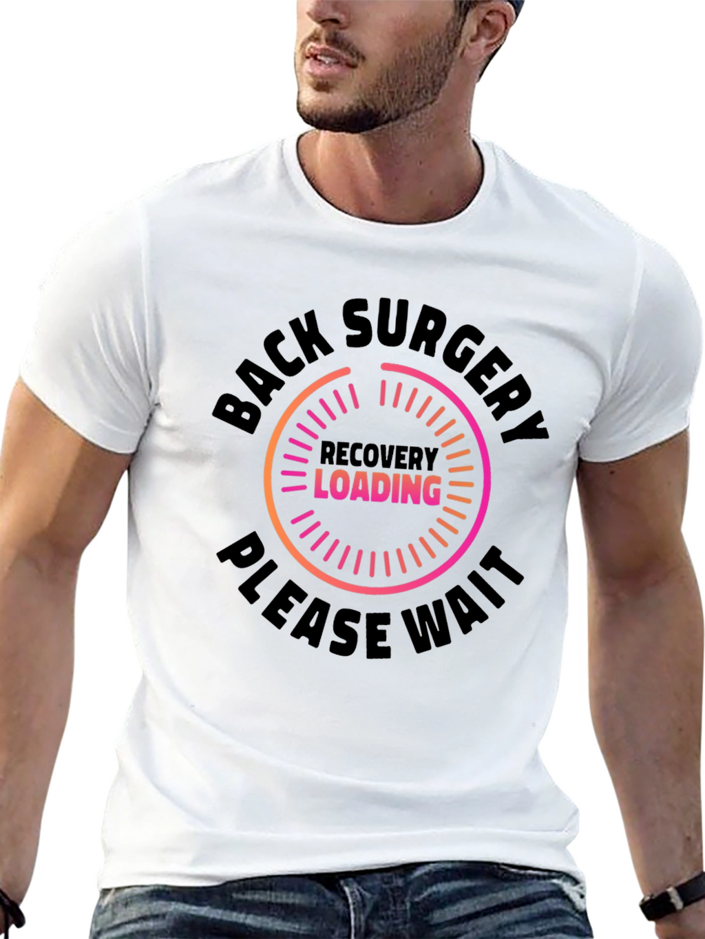 Back Surgery Recovery Loading T-Shirt