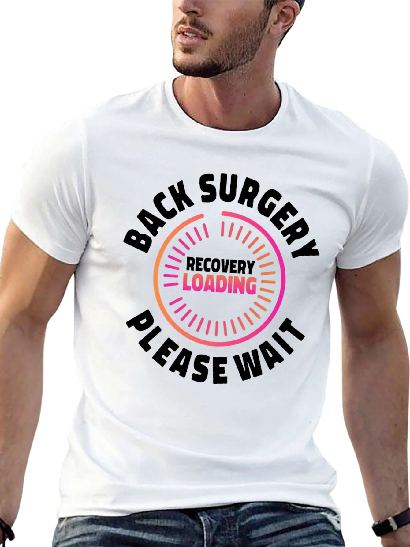 Back Surgery Recovery Loading T-Shirt