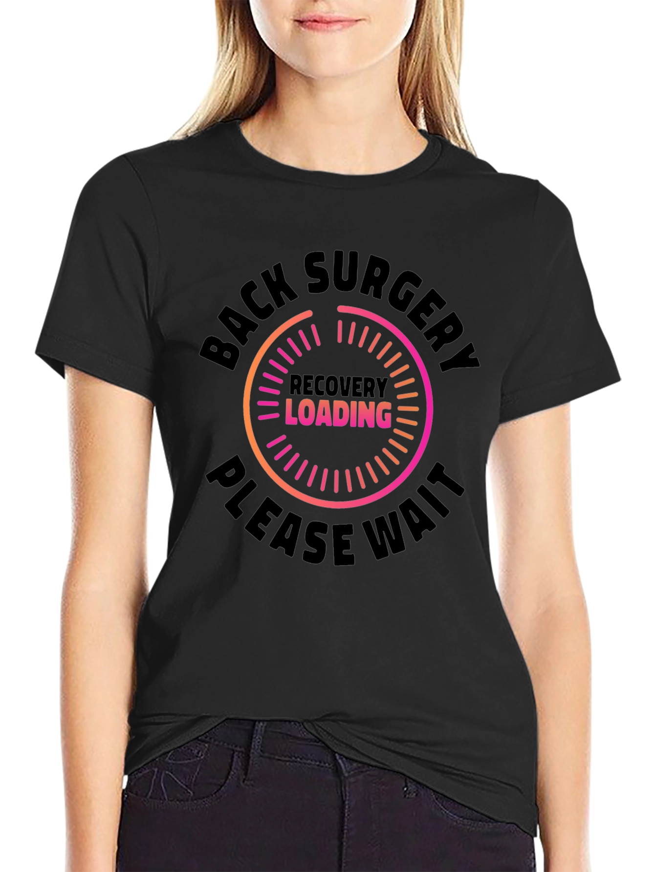 Back Surgery Recovery Loading T-Shirt