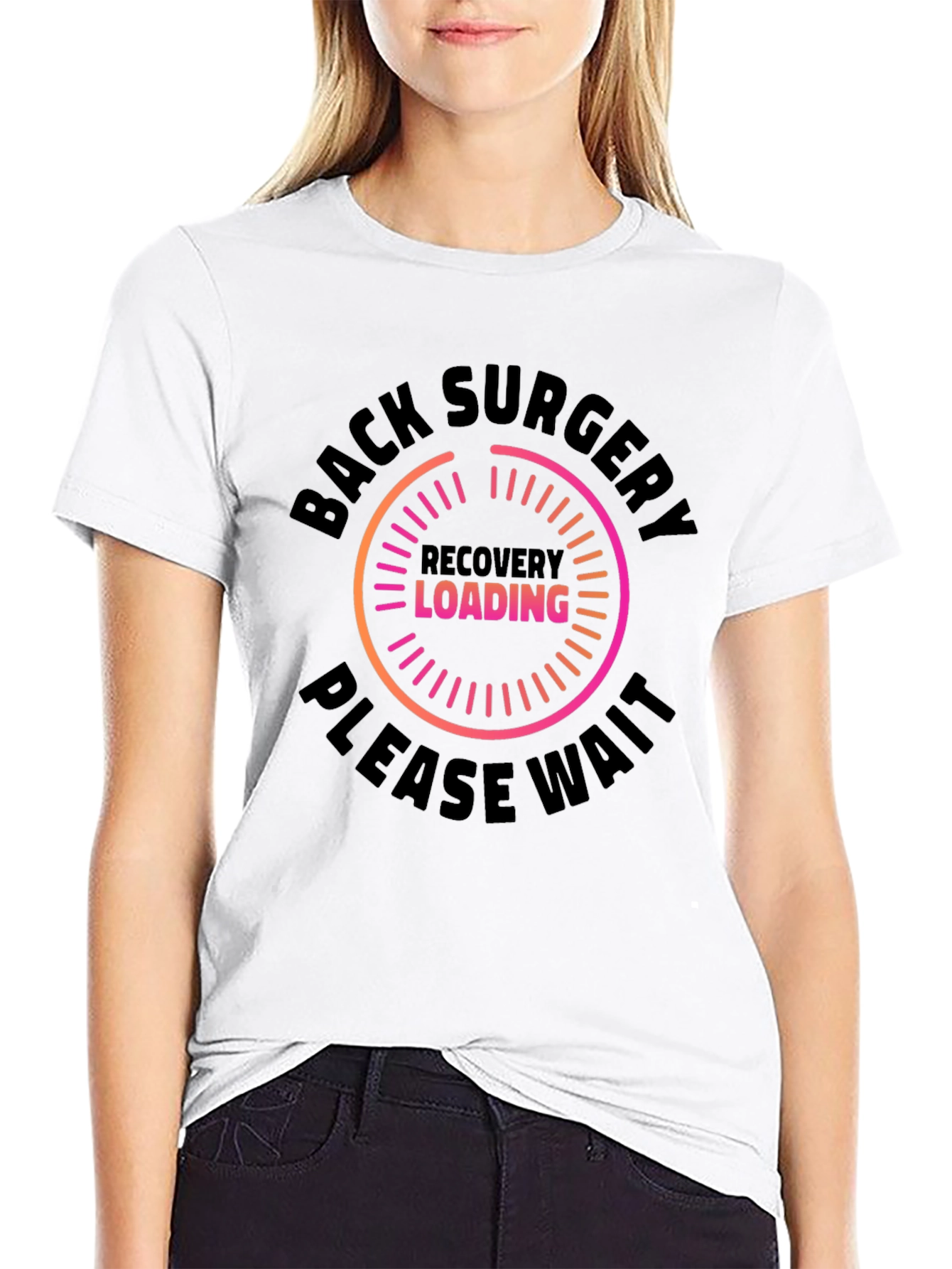 Back Surgery Recovery Loading T-Shirt