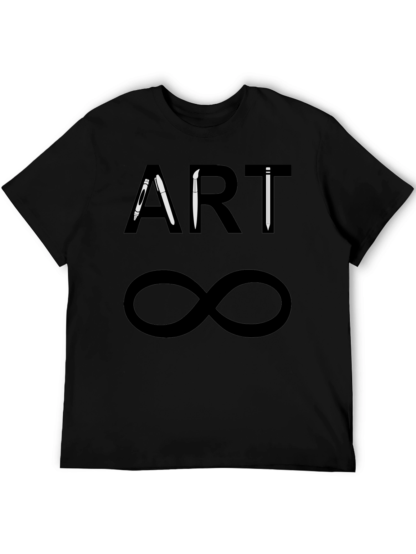 Art Infinity Black T-Shirt