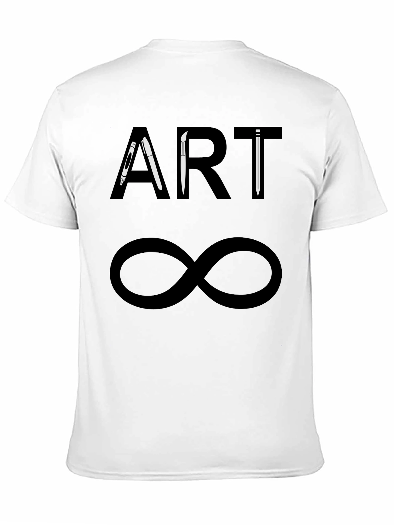 Art Infinity Black T-Shirt