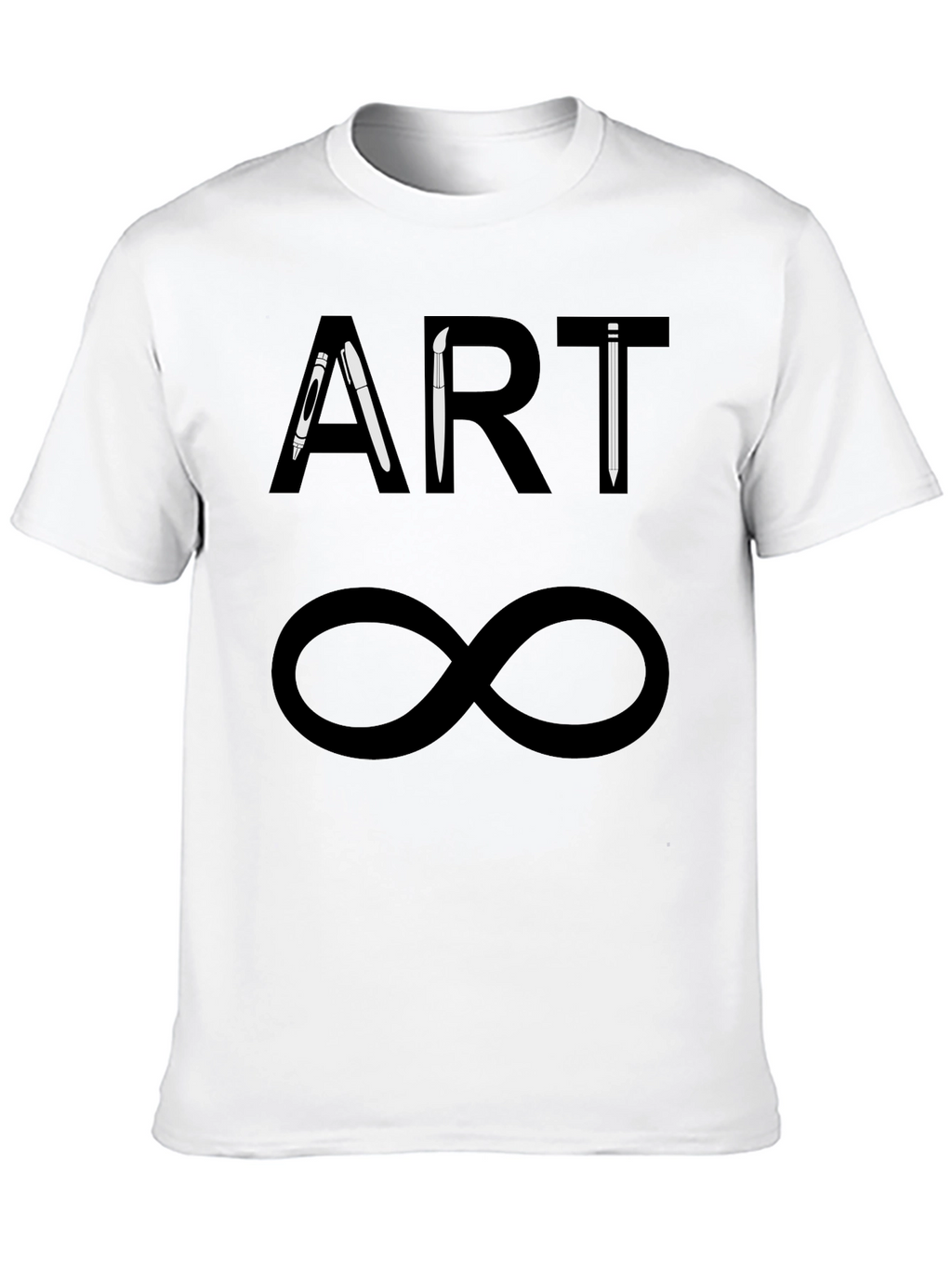 Art Infinity Black T-Shirt