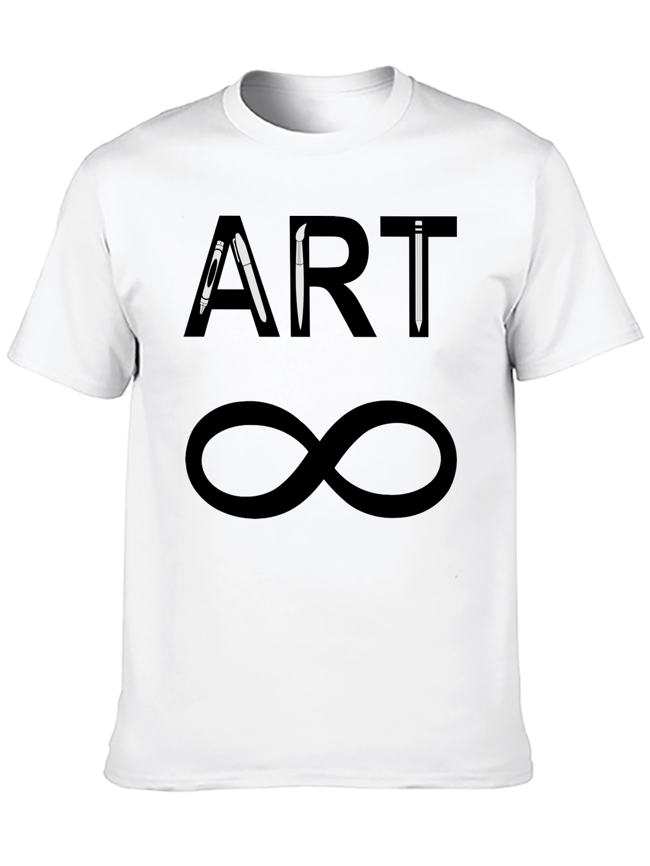 Art Infinity Black T-Shirt