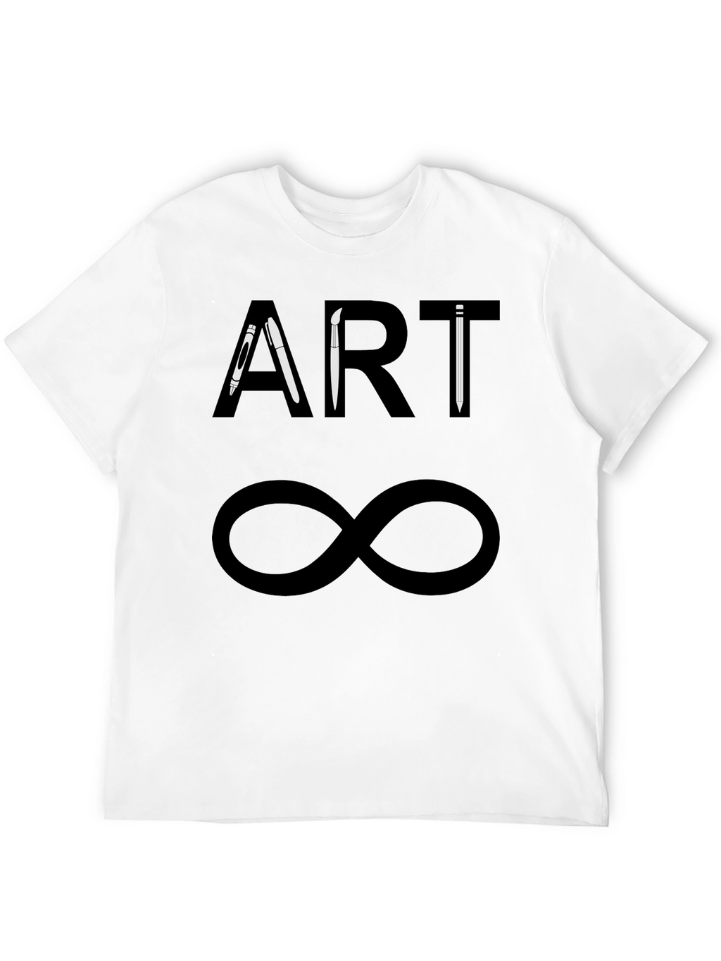 Art Infinity Black T-Shirt