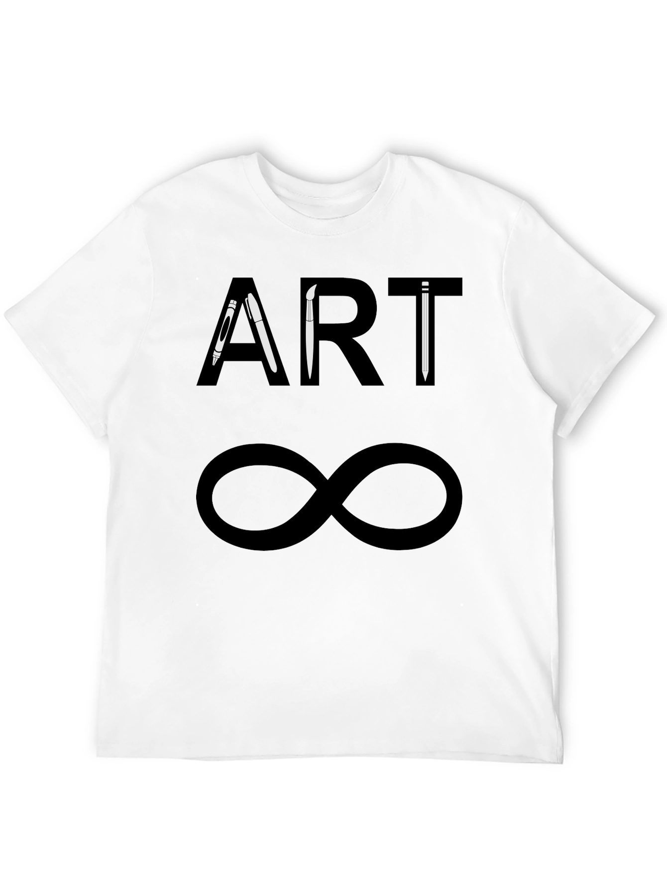 Art Infinity Black T-Shirt
