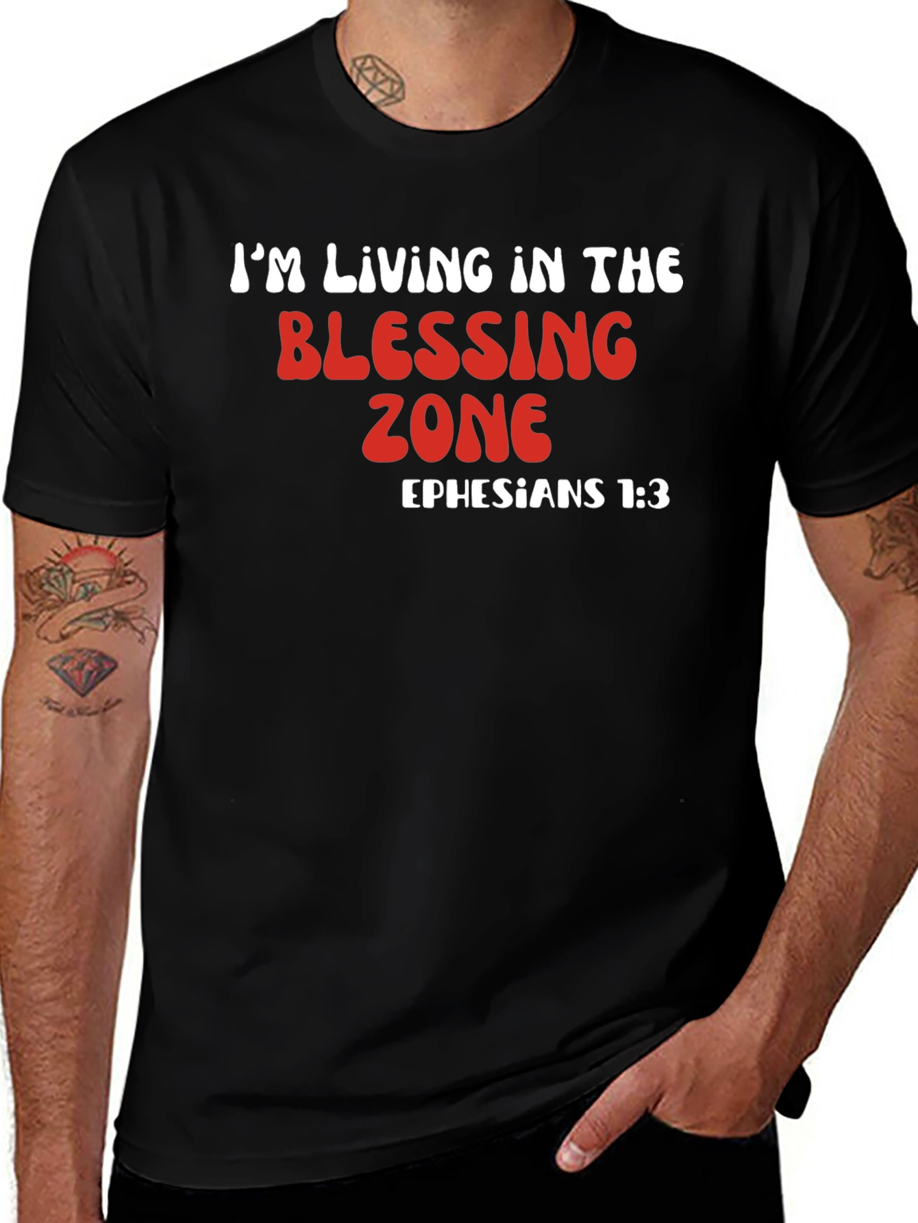 Blessing Zone T-Shirt - Ephesians 1:3
