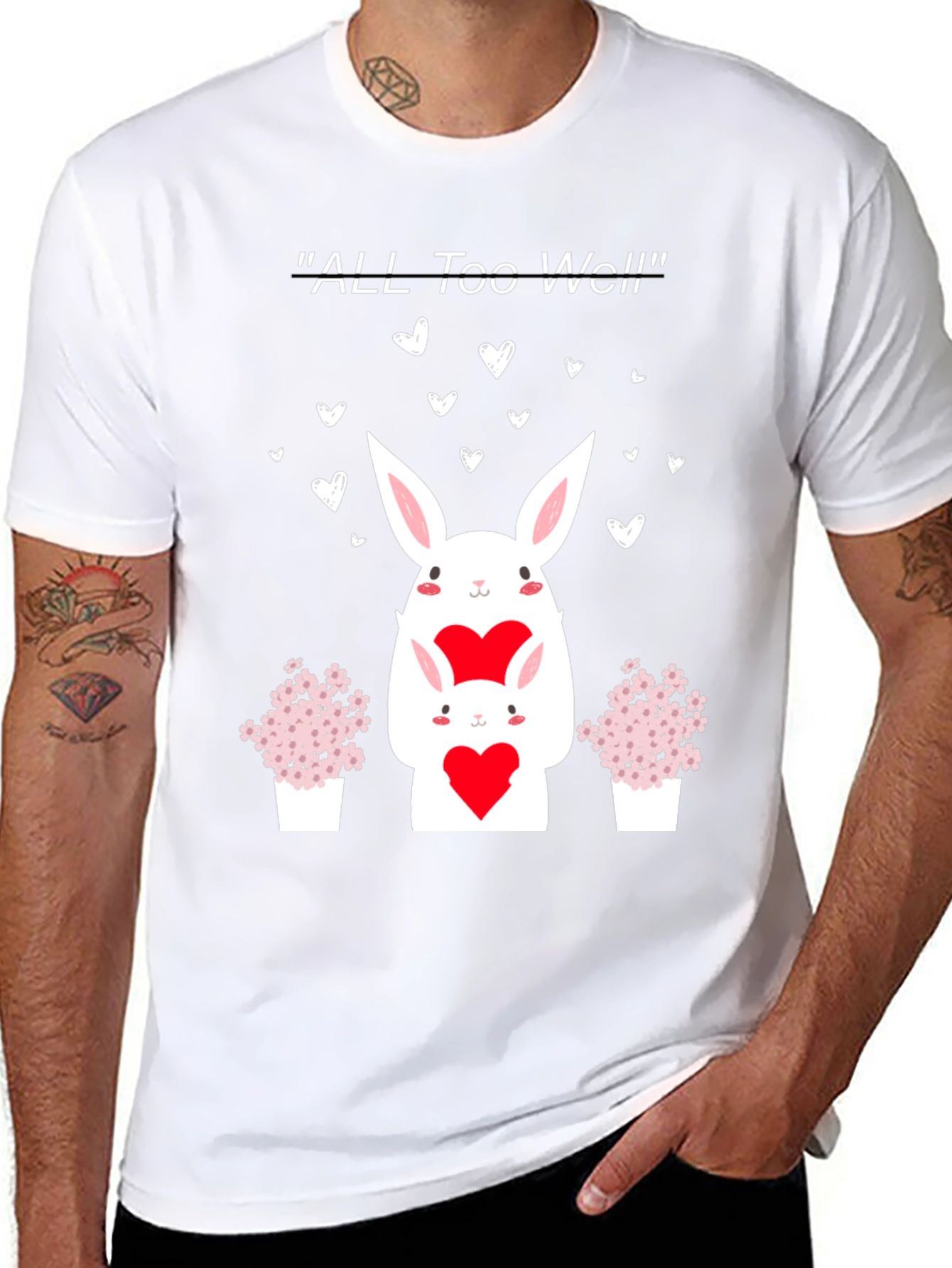 All Too Well Valentine Bunny T-Shirt