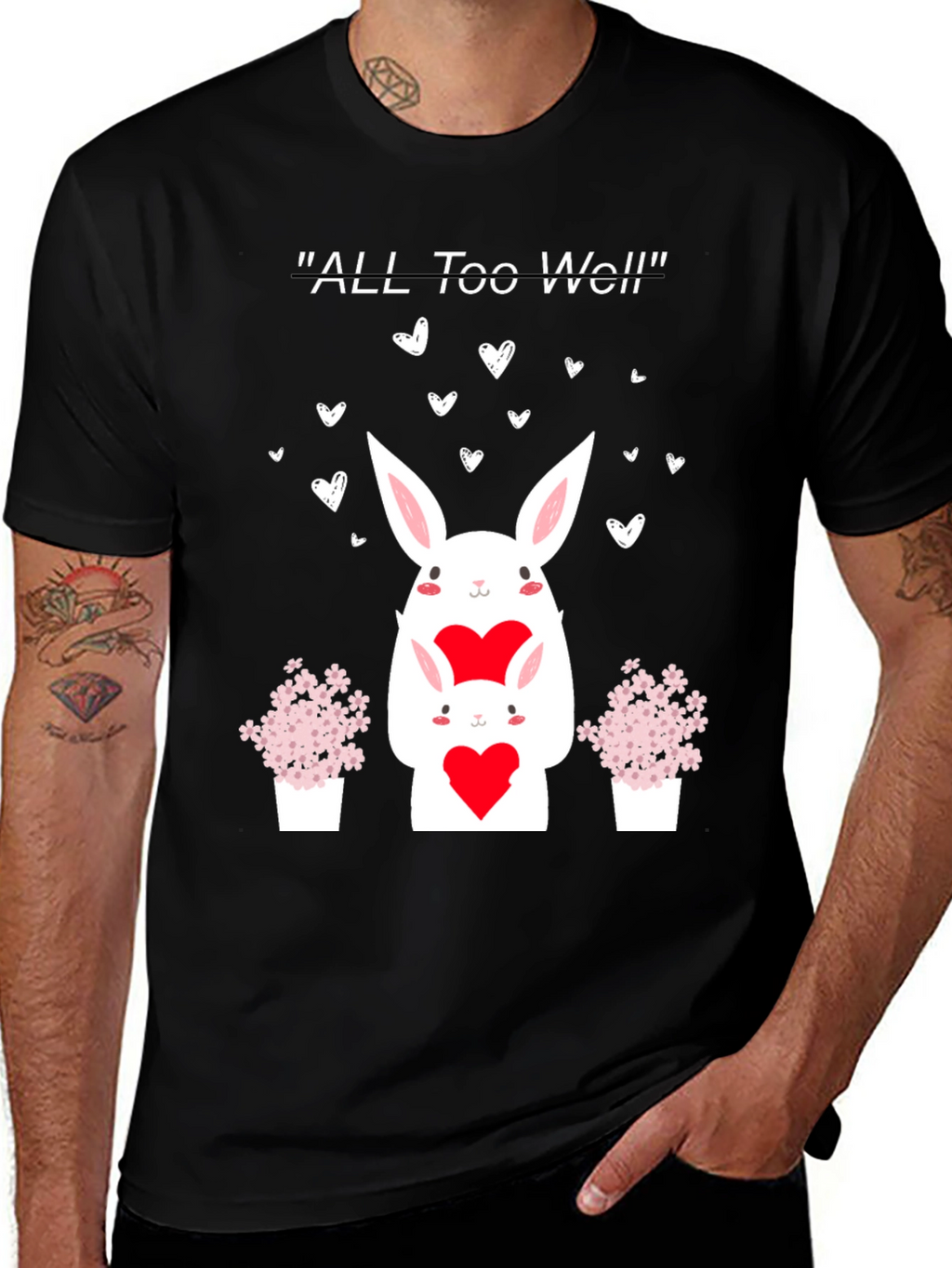 All Too Well Valentine Bunny T-Shirt