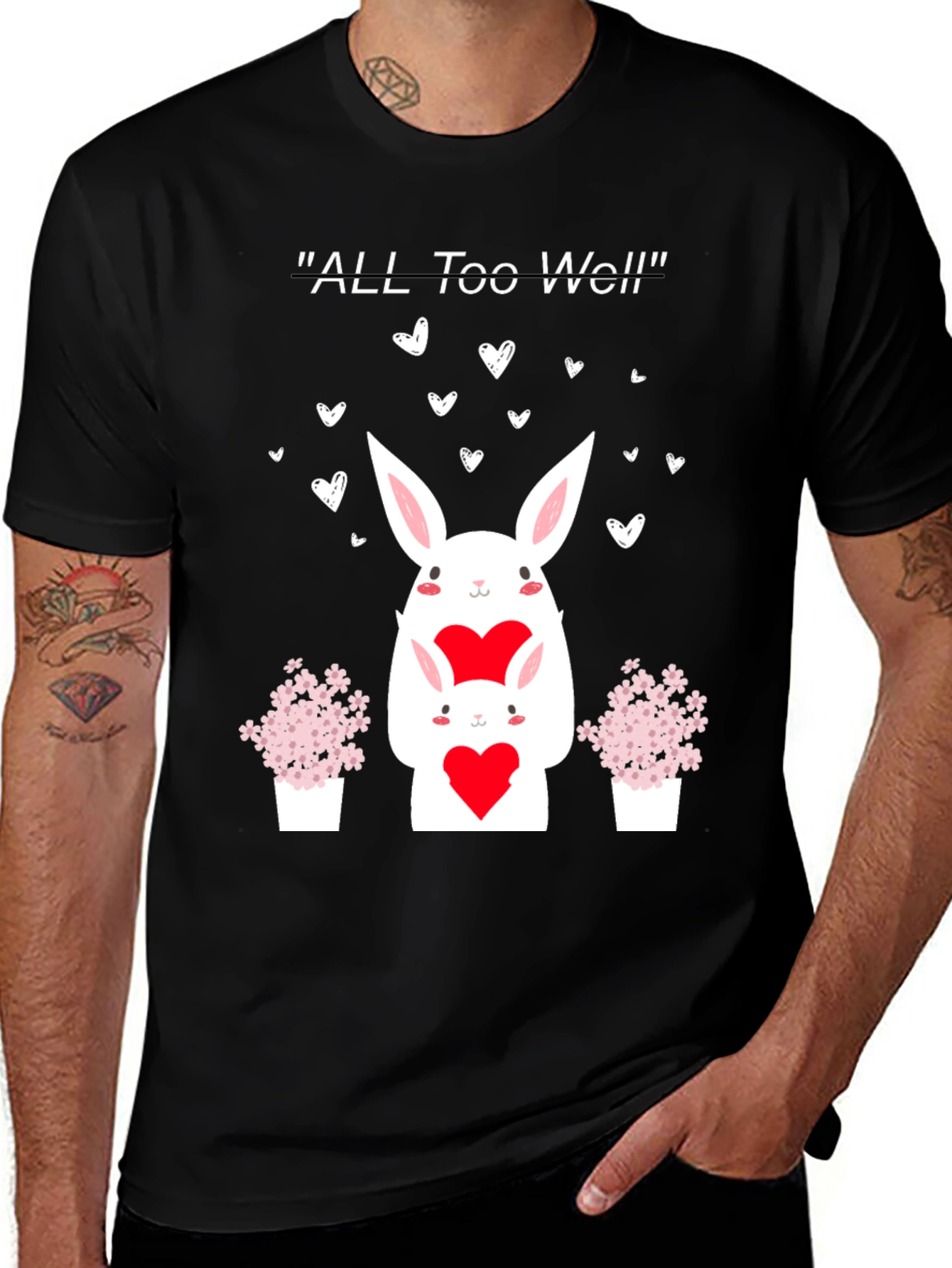 All Too Well Valentine Bunny T-Shirt