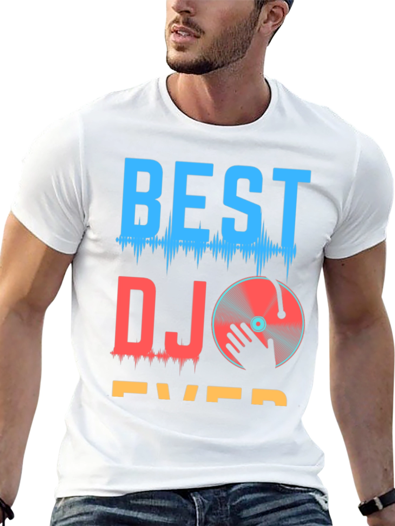 Best DJ Ever T-Shirt Graphic Tee