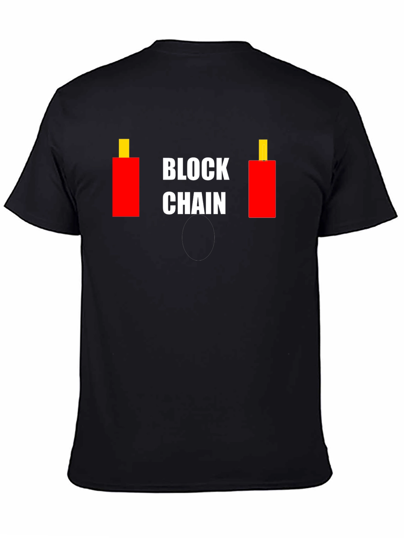 Blockchain Candlestick T-Shirt - Crypto Trading Tee
