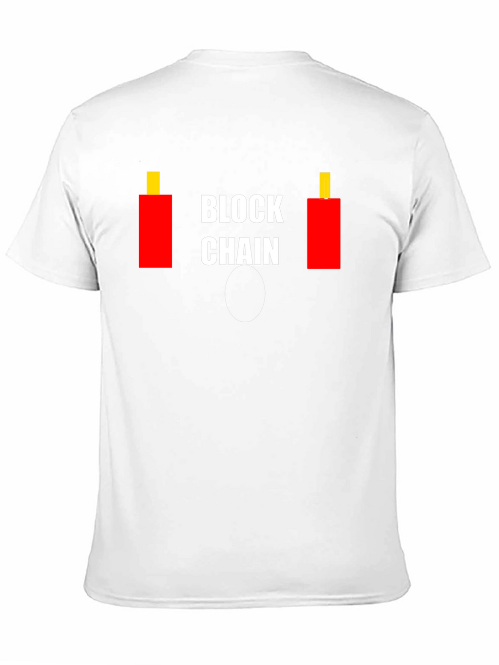 Blockchain Candlestick T-Shirt - Crypto Trading Tee