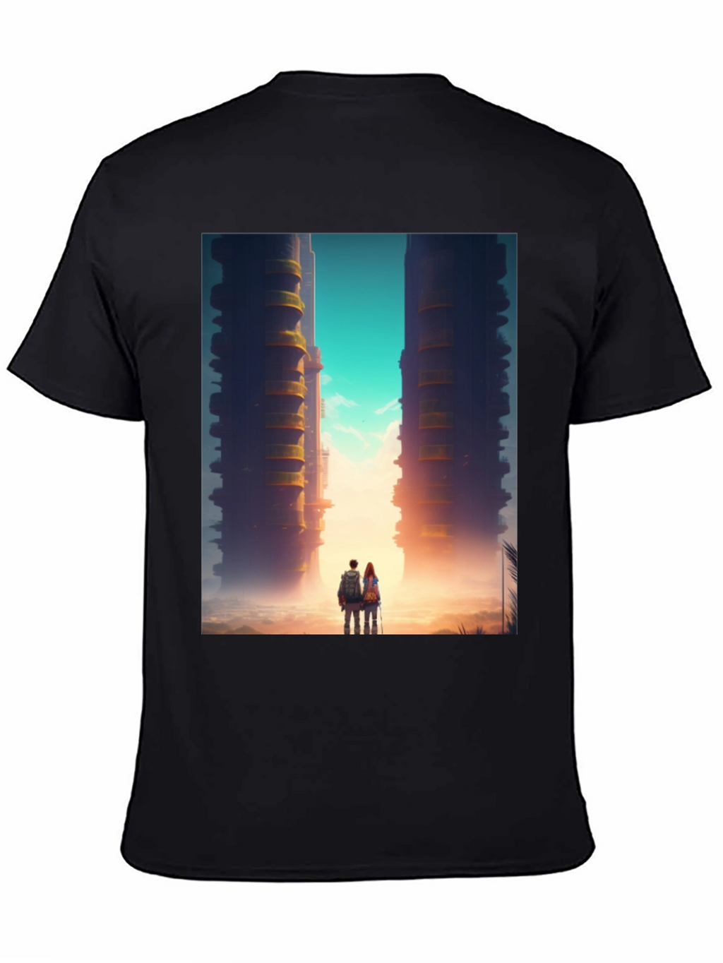 Architectural Art Black T-Shirt
