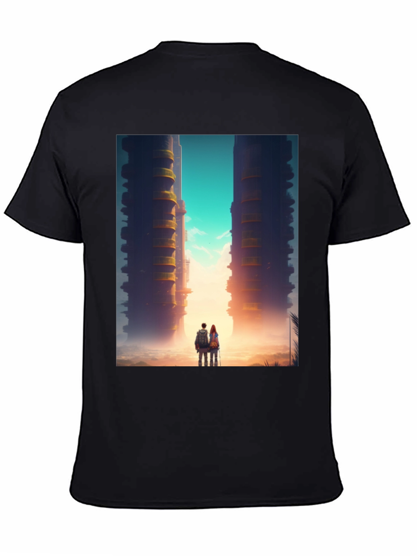 Architectural Art Black T-Shirt