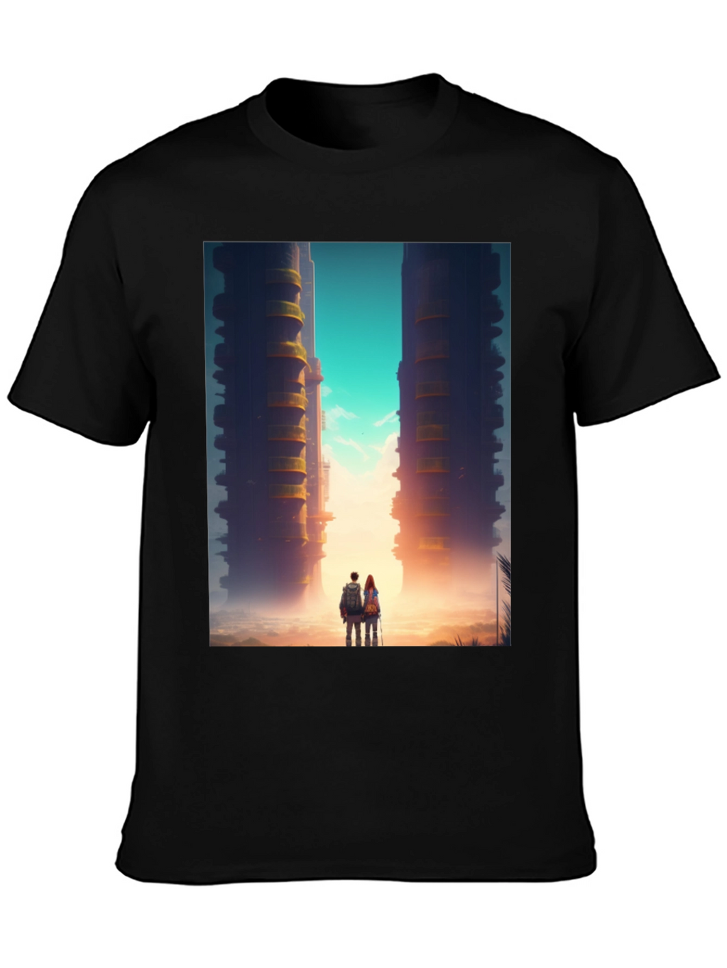 Architectural Art Black T-Shirt