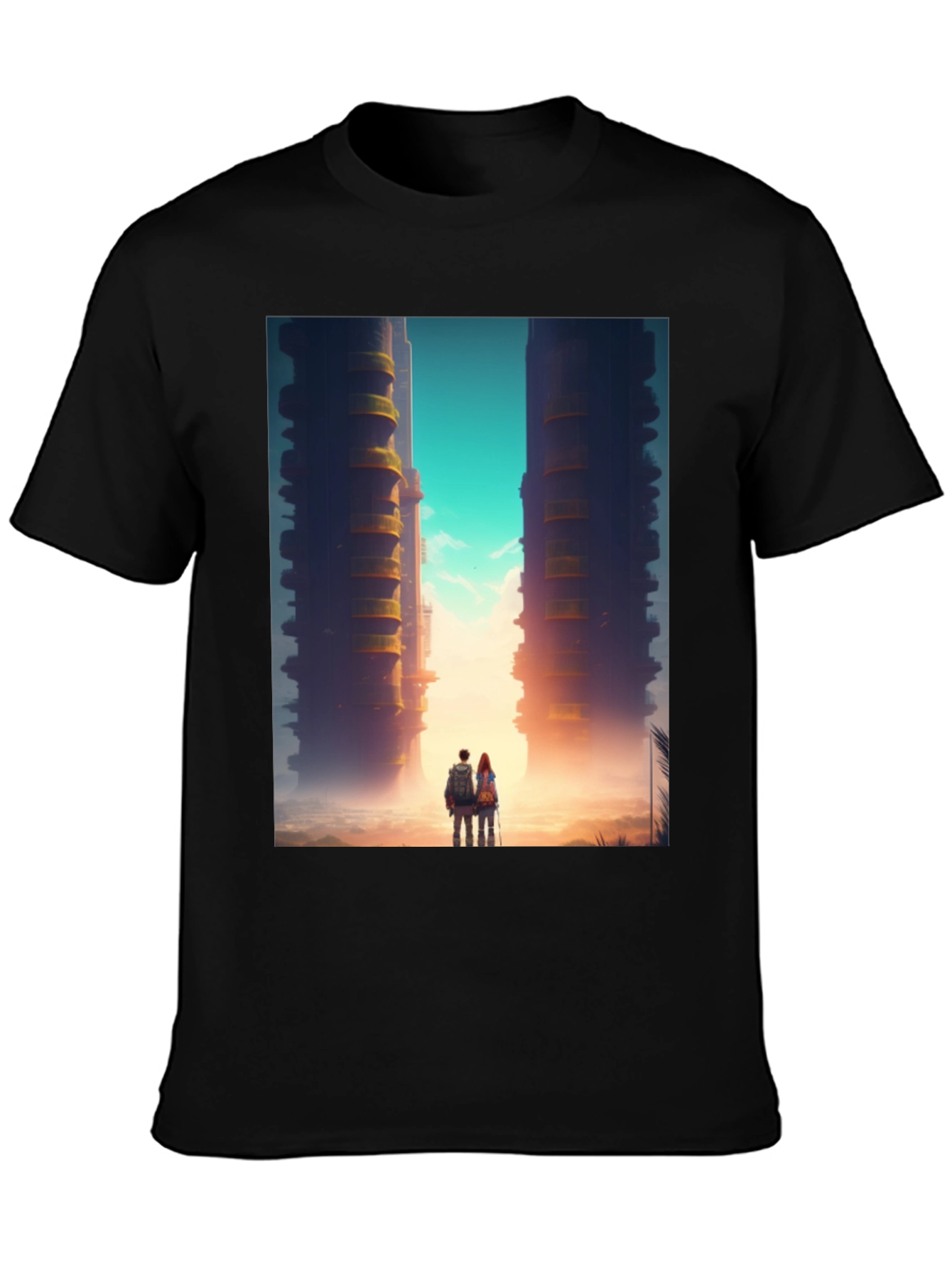 Architectural Art Black T-Shirt
