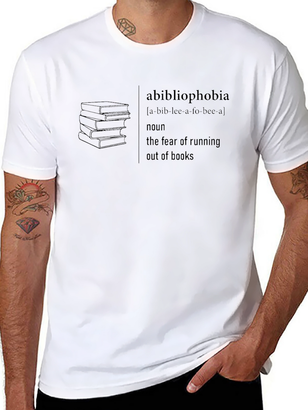 Abibliophobia Book Lover T-Shirt