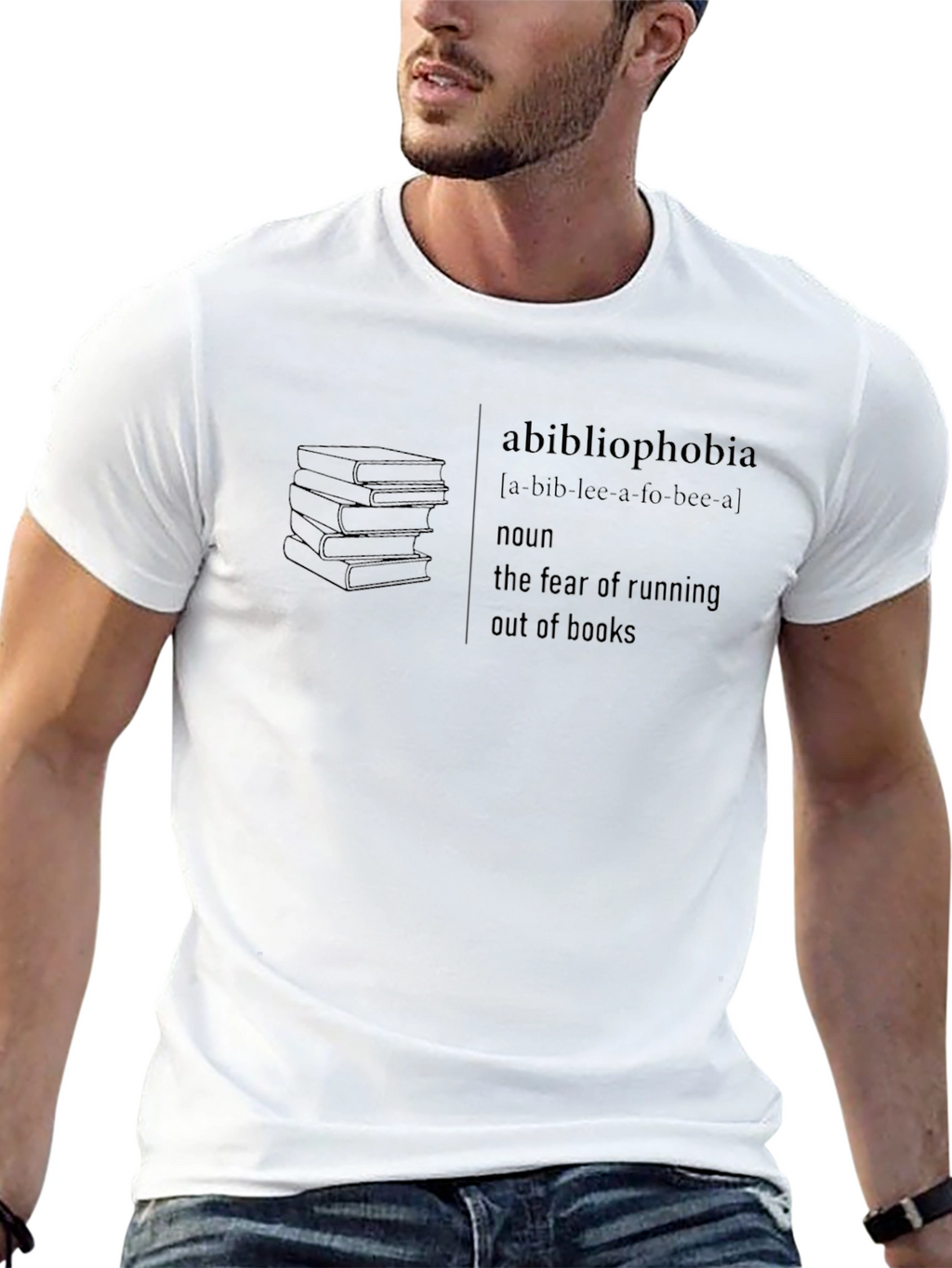 Abibliophobia Book Lover T-Shirt