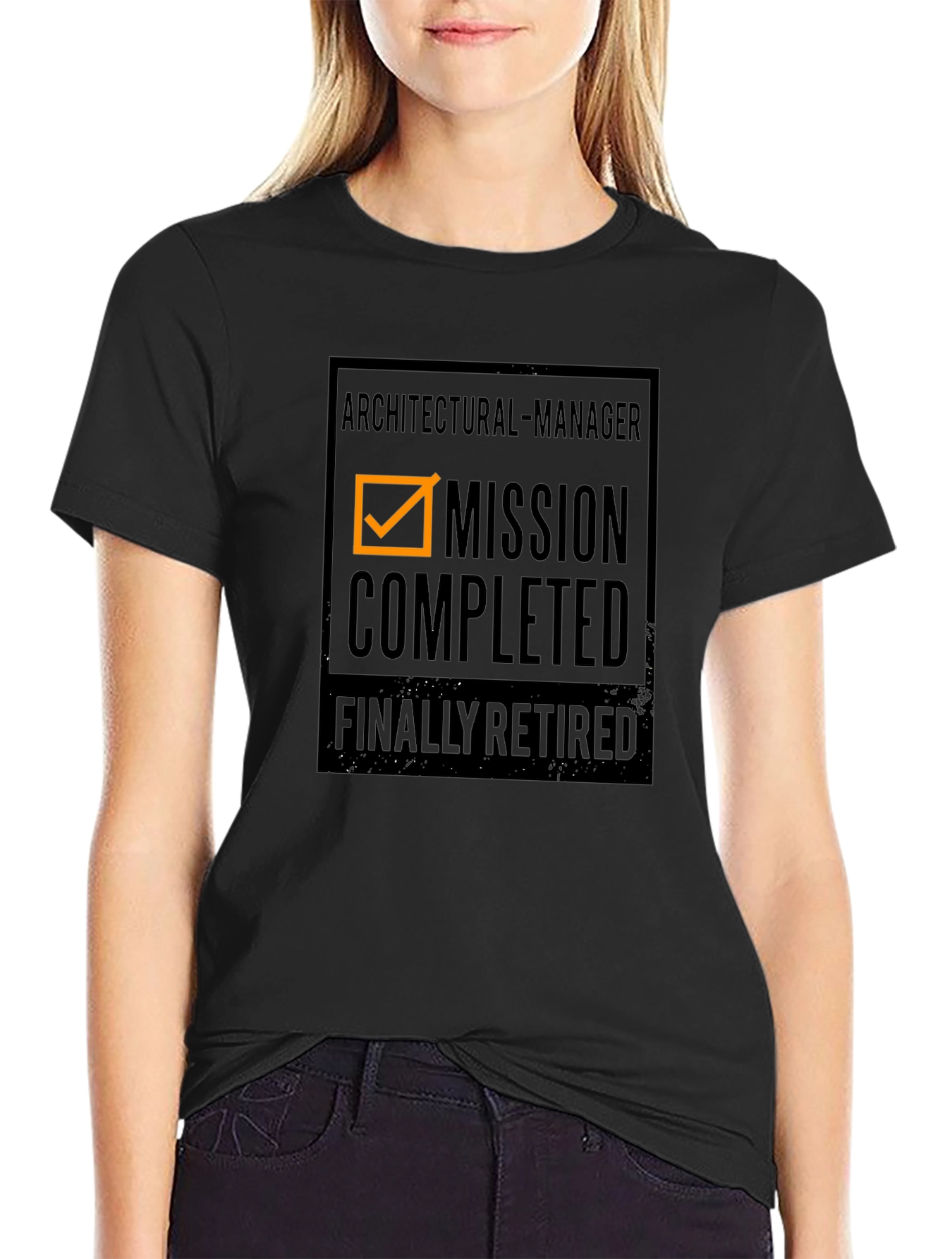Architectural Manager Mission Completed Retired T-Shirt
