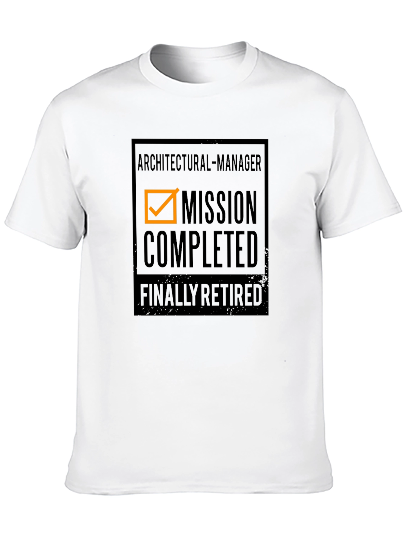 Architectural Manager Mission Completed Retired T-Shirt