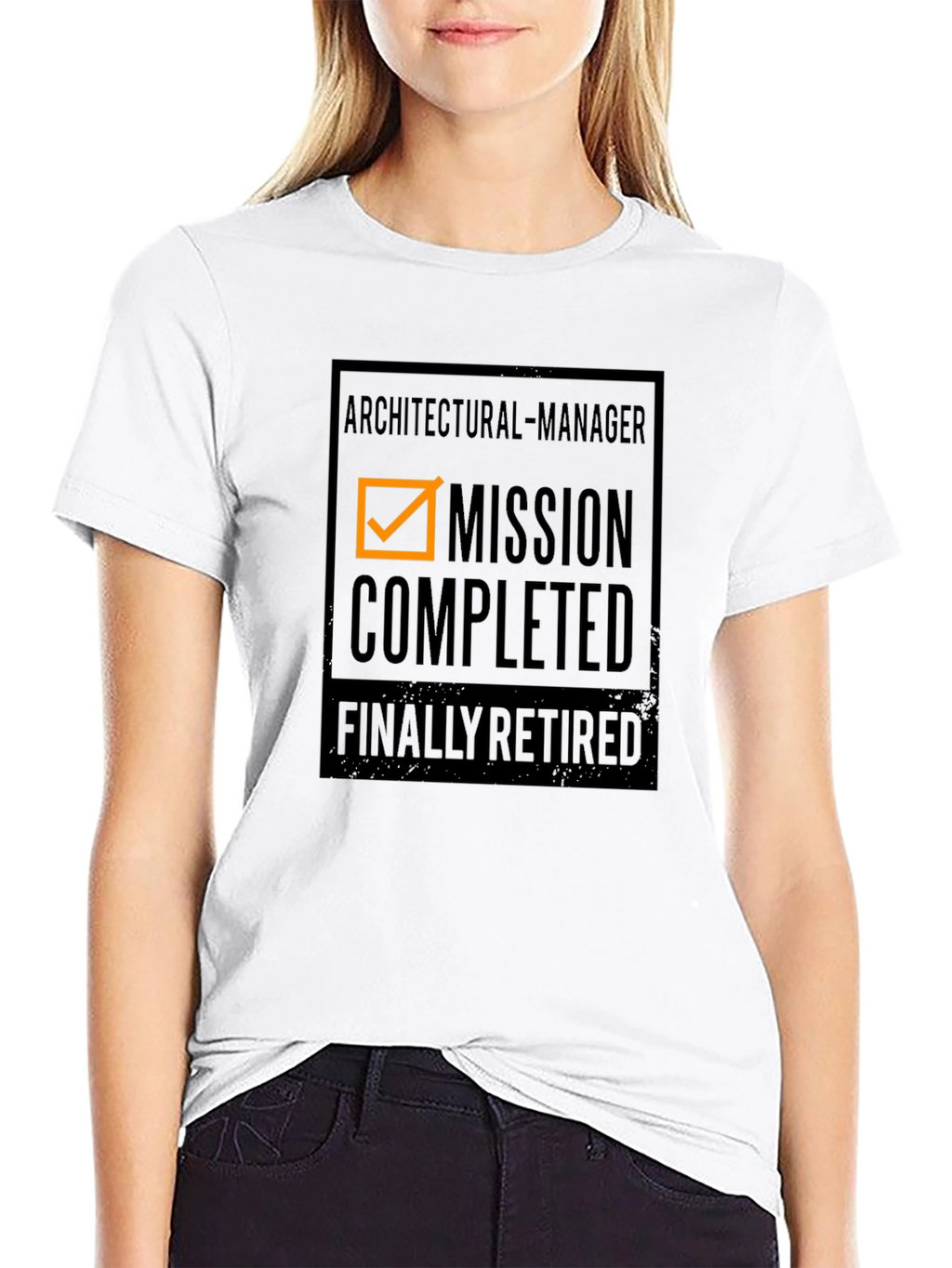 Architectural Manager Mission Completed Retired T-Shirt
