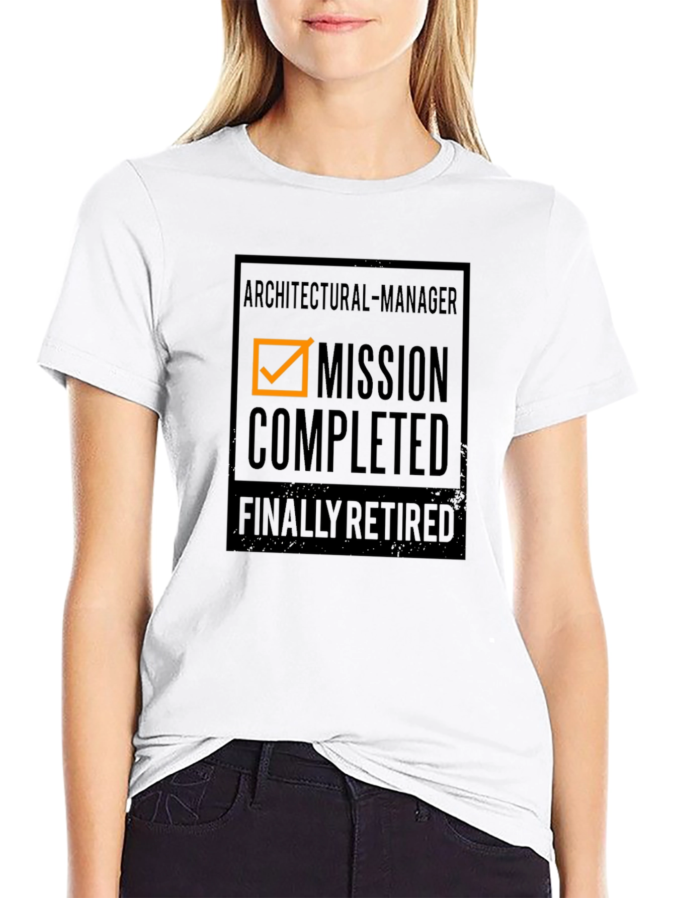 Architectural Manager Mission Completed Retired T-Shirt