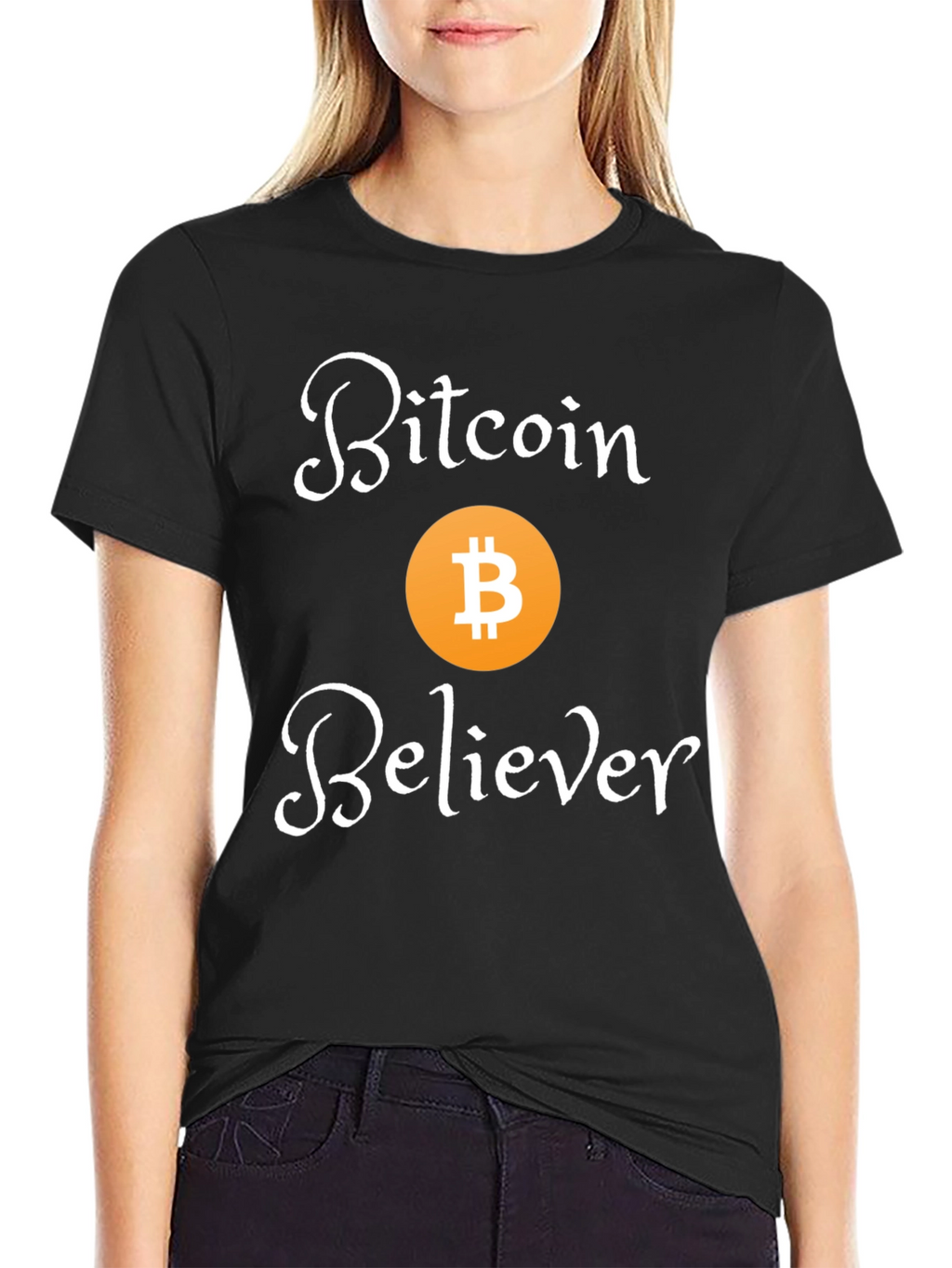 Bitcoin Believer Black T-Shirt