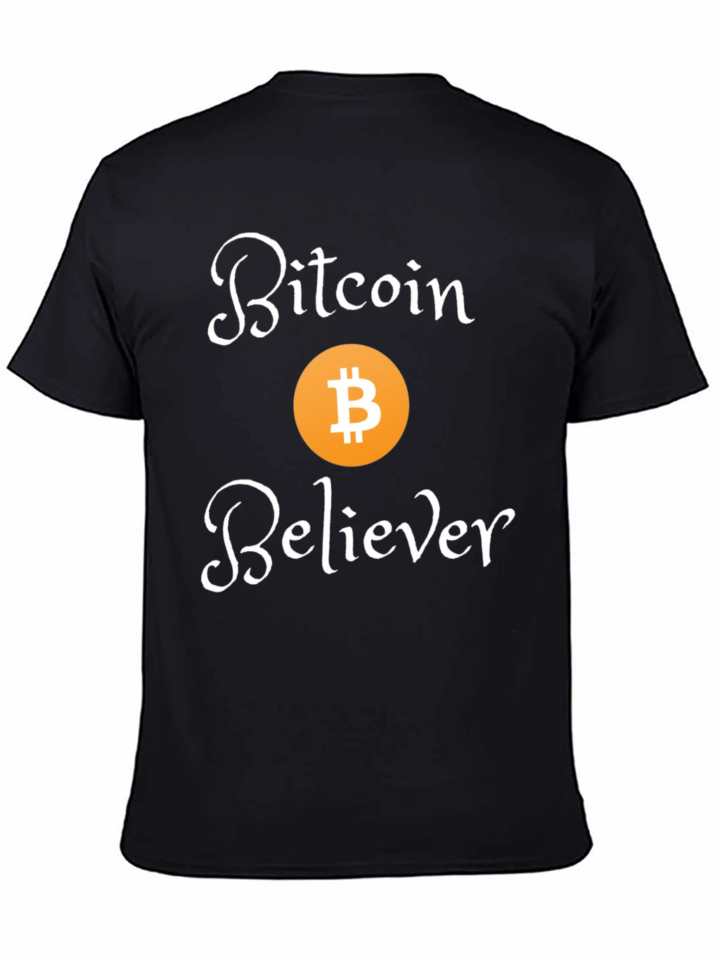 Bitcoin Believer Black T-Shirt