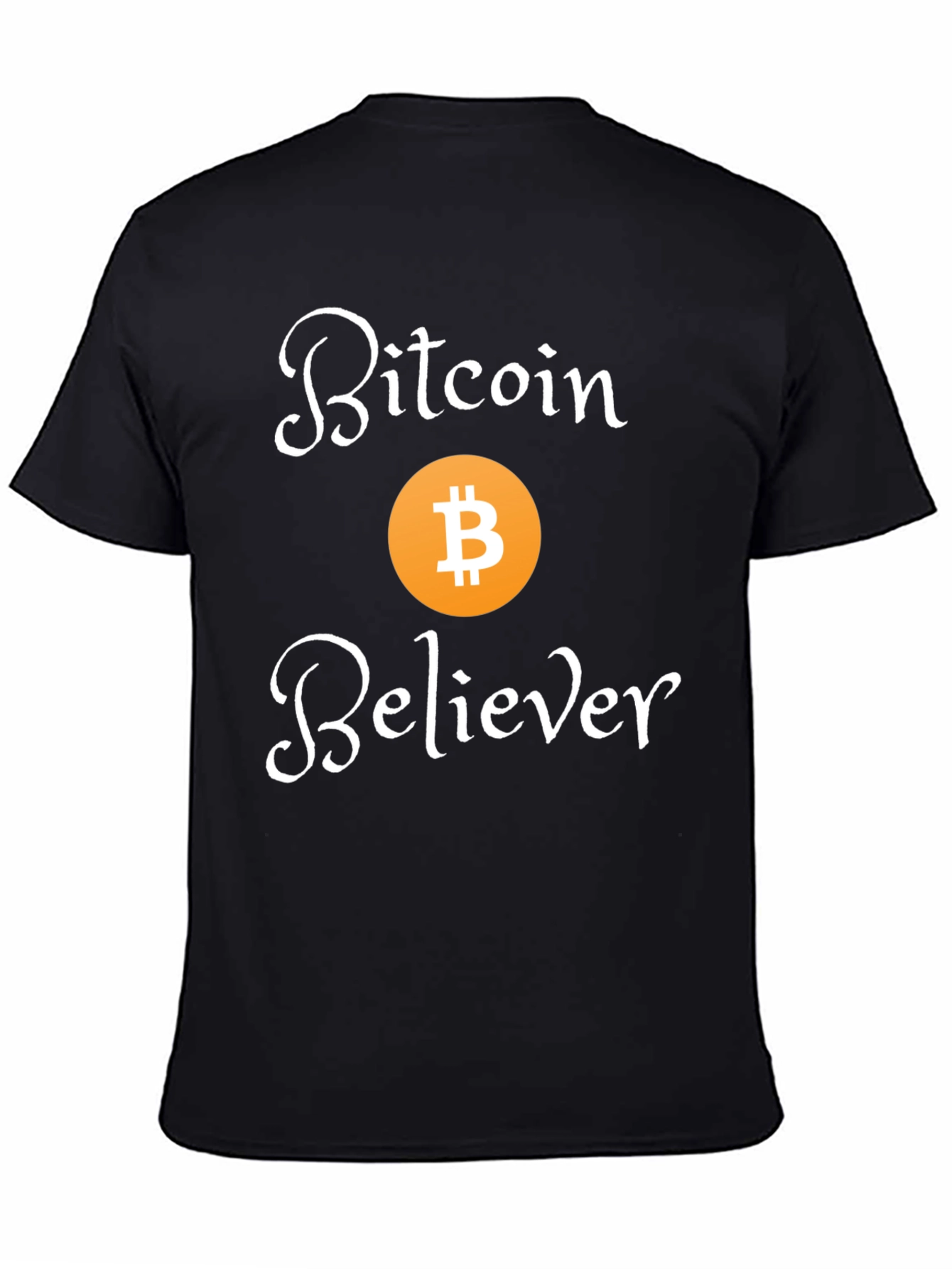Bitcoin Believer Black T-Shirt