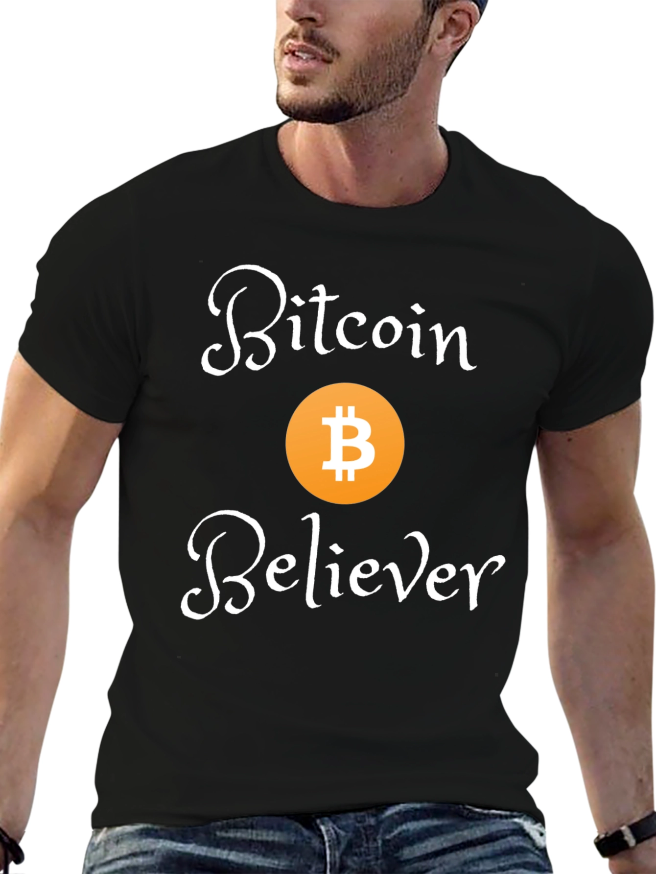 Bitcoin Believer Black T-Shirt
