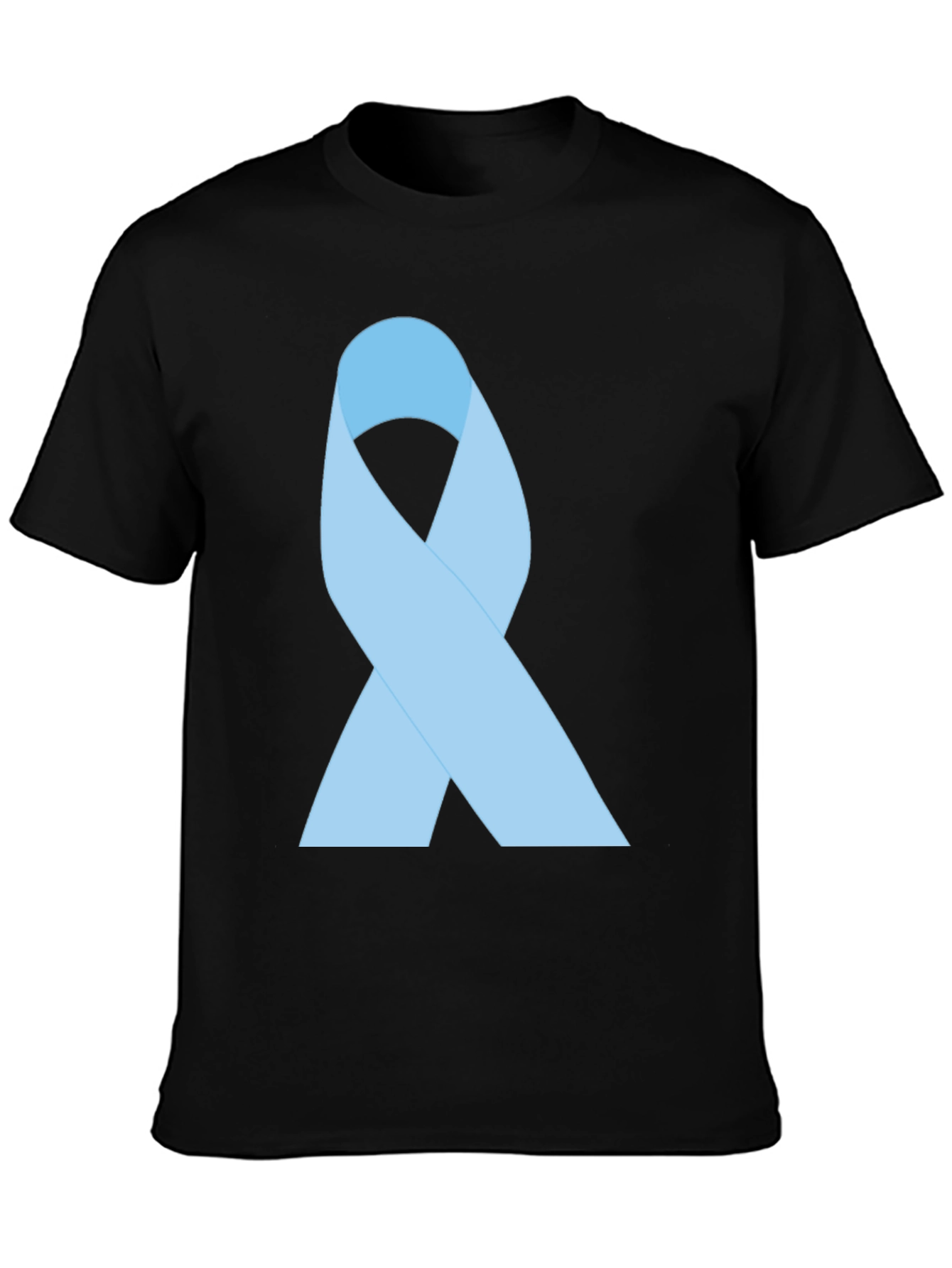 Awareness Ribbon Graphic Tee - Black