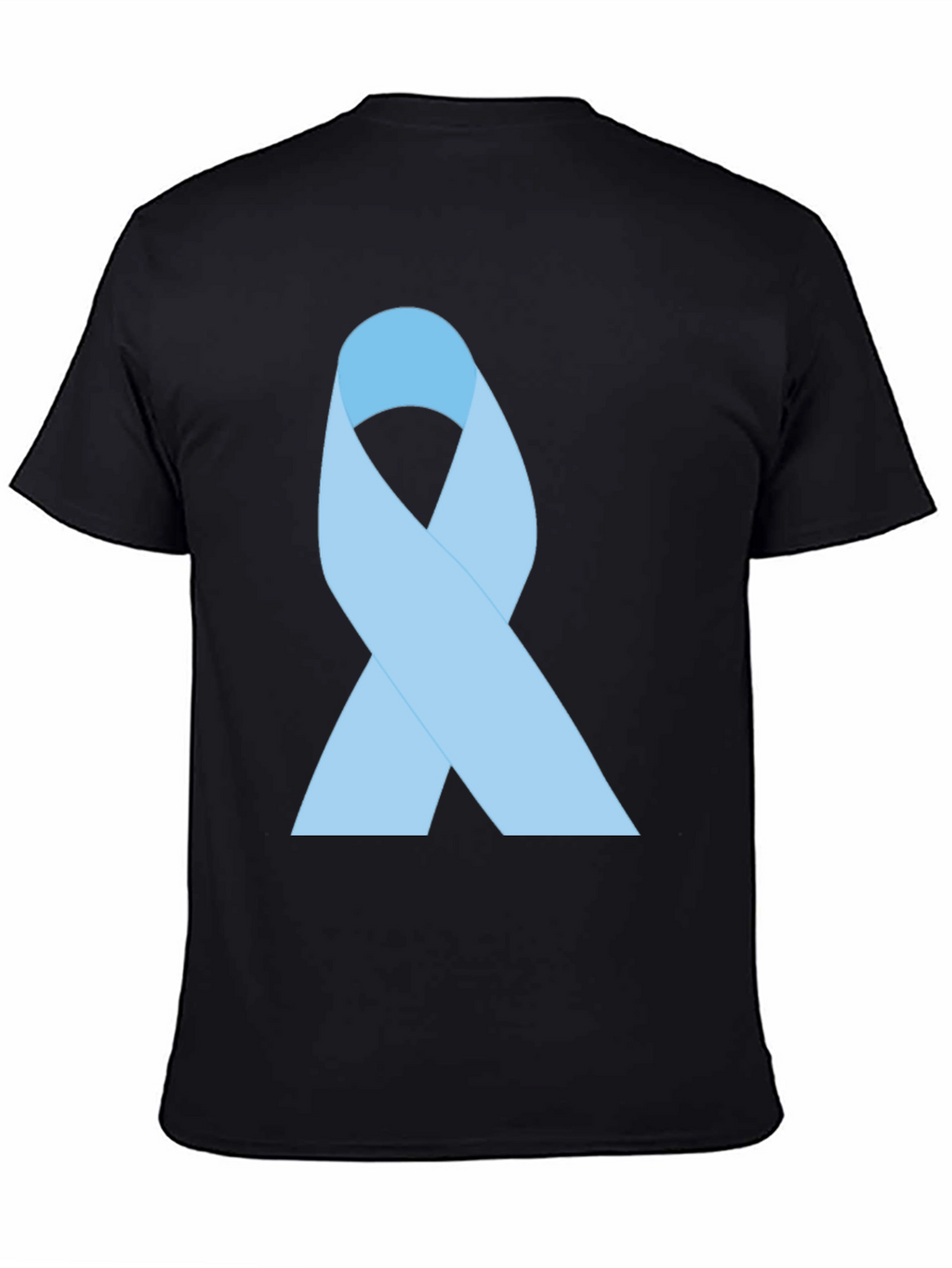 Awareness Ribbon Graphic Tee - Black