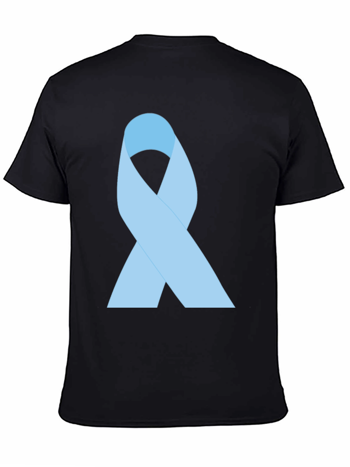 Awareness Ribbon Graphic Tee - Black