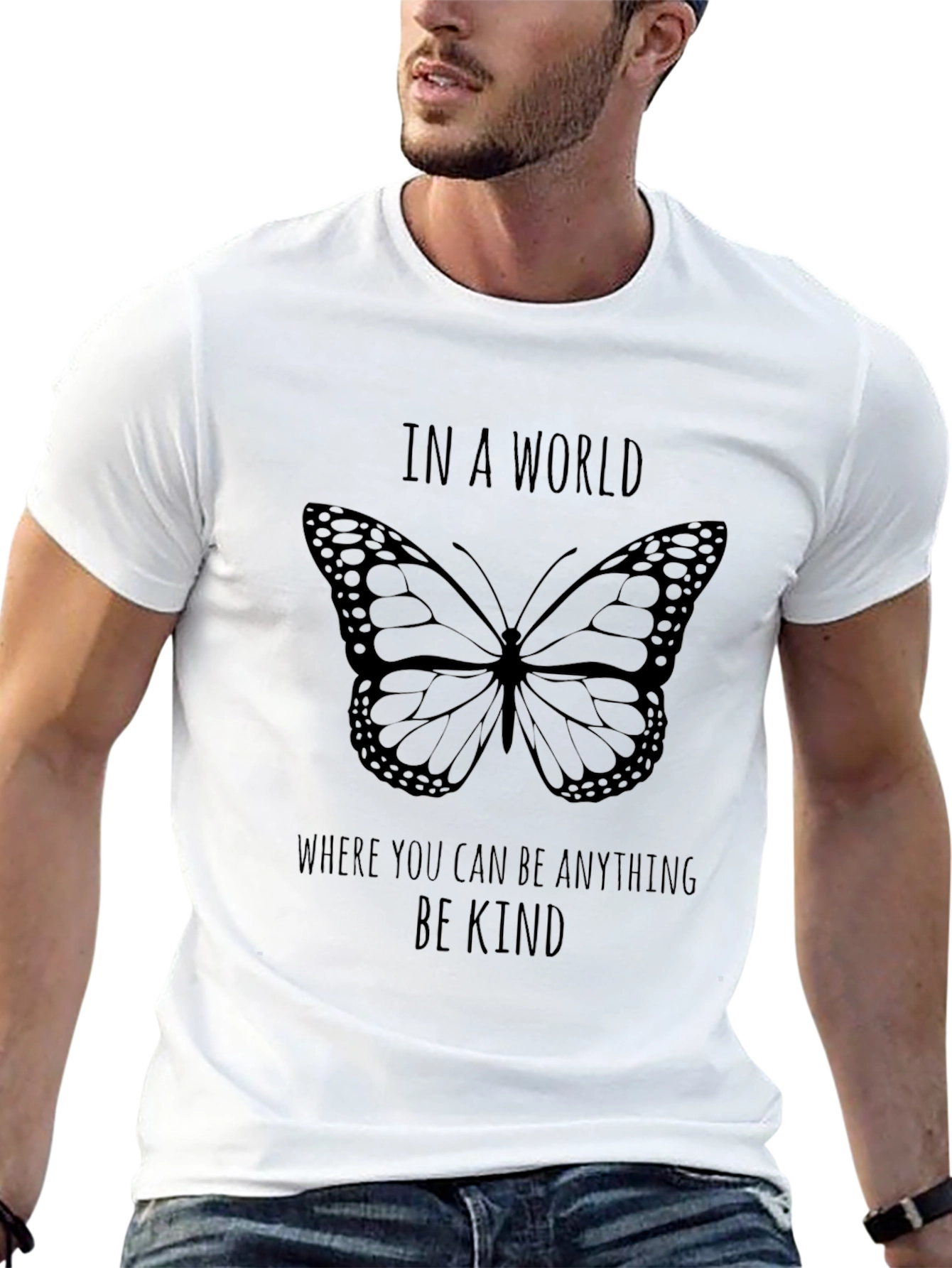 Be Kind Butterfly Graphic Tee