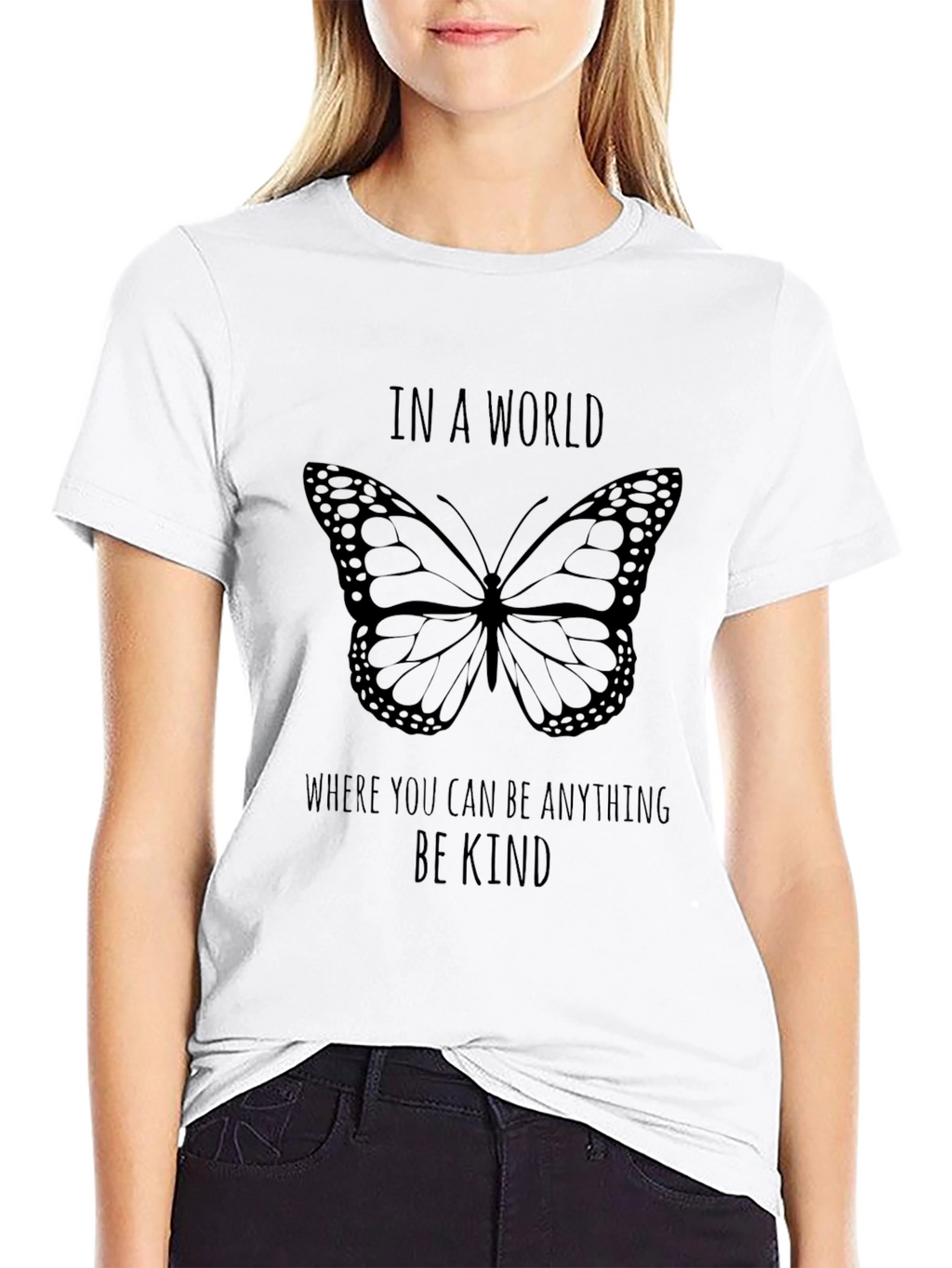 Be Kind Butterfly Graphic Tee