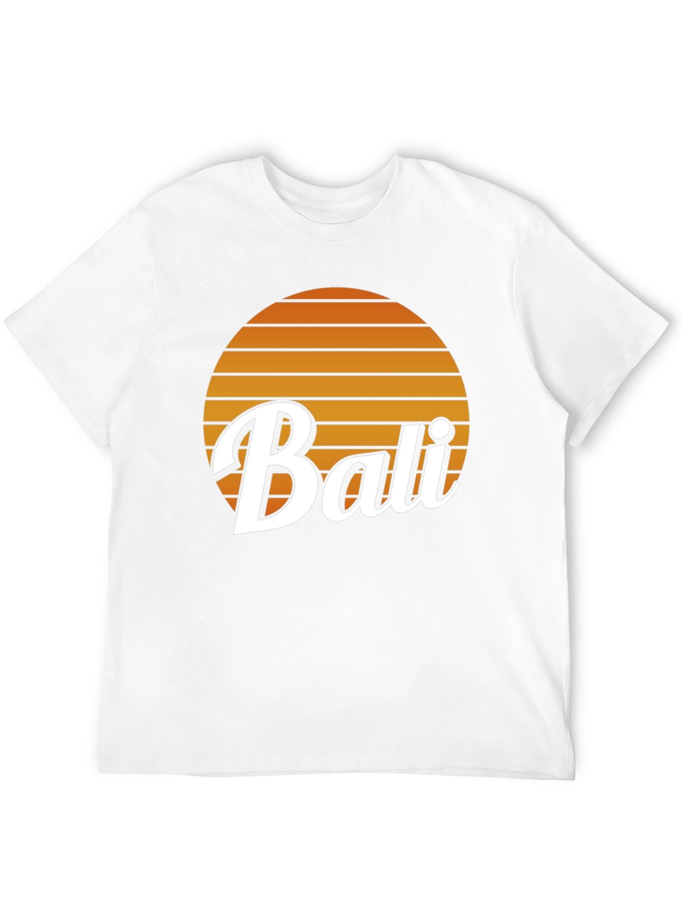 Bali Retro Sunset Graphic Tee