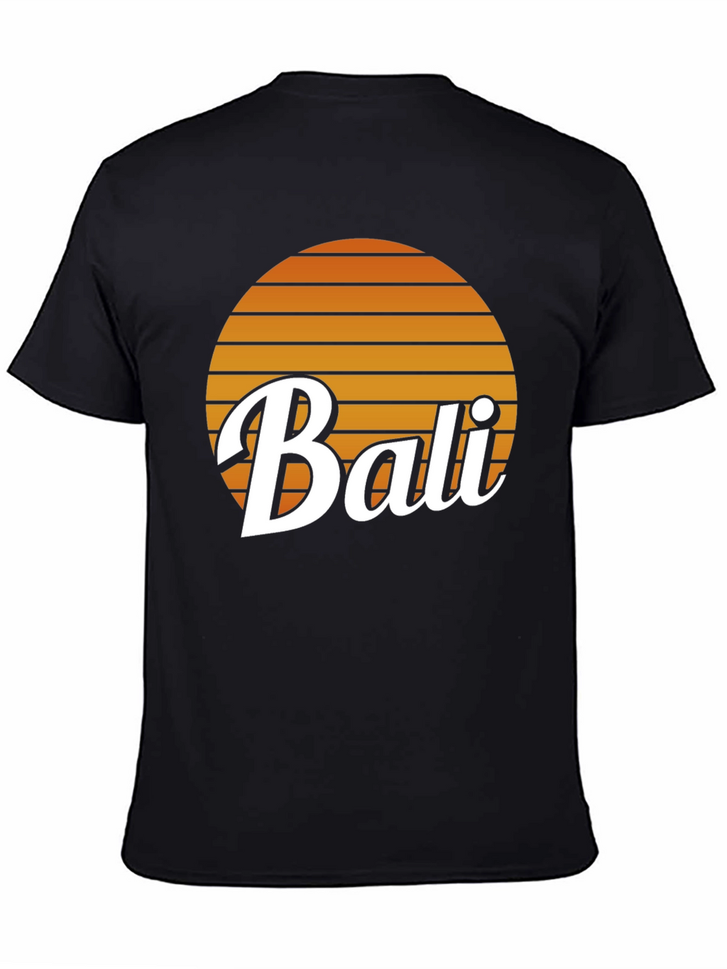 Bali Retro Sunset Graphic Tee