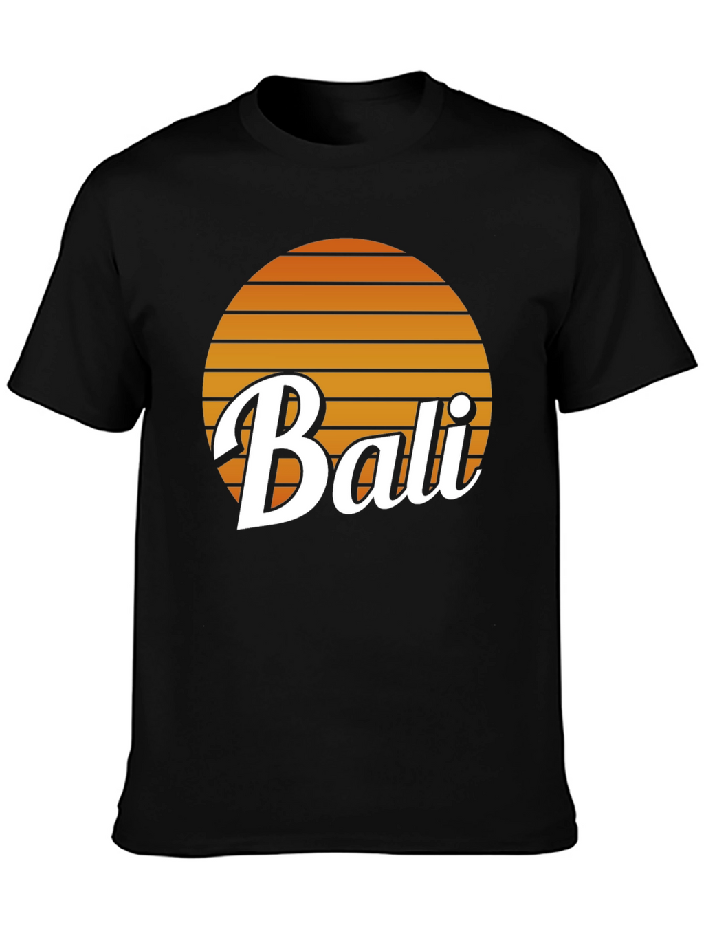 Bali Retro Sunset Graphic Tee