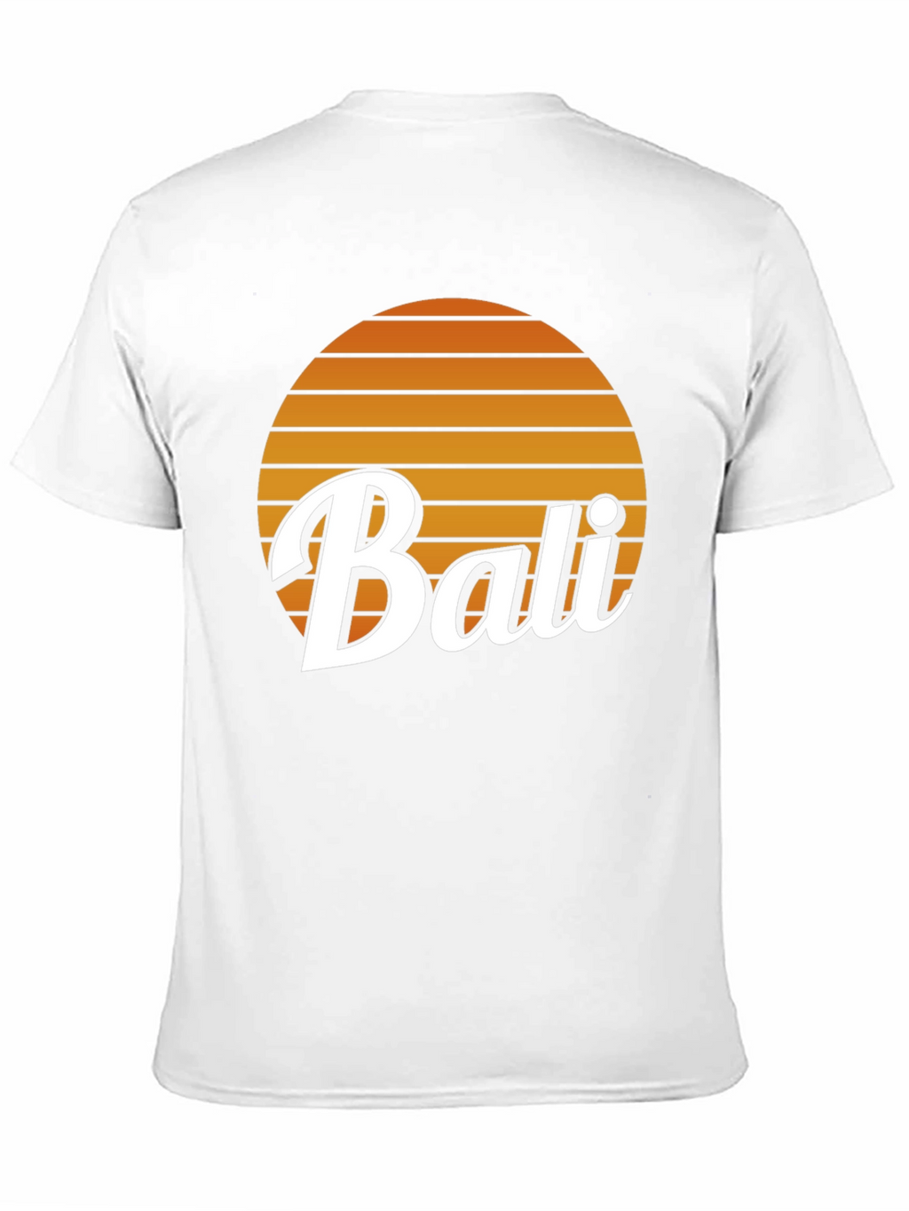 Bali Retro Sunset Graphic Tee