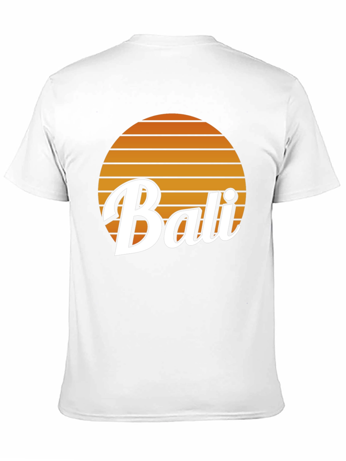 Bali Retro Sunset Graphic Tee