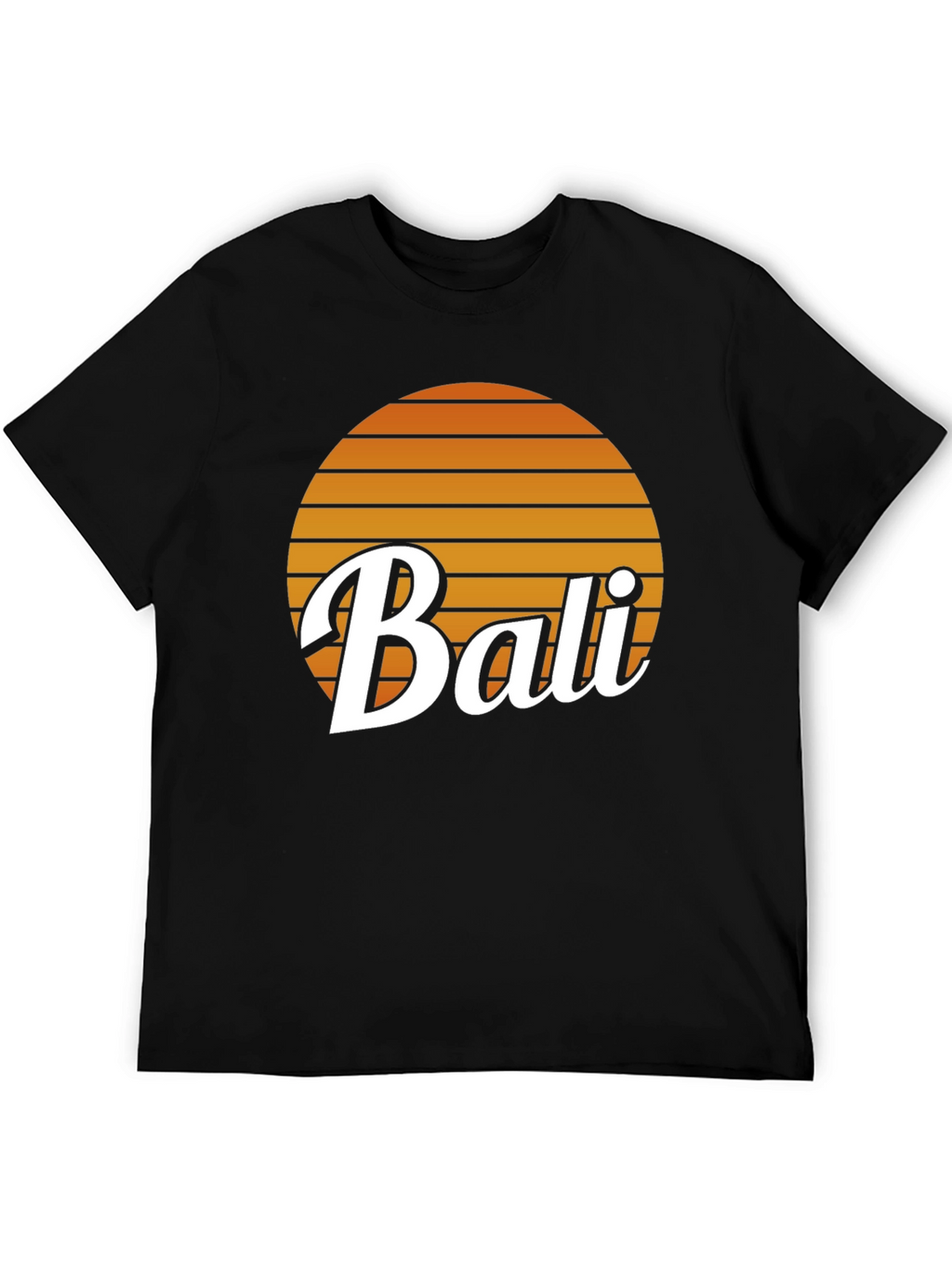 Bali Retro Sunset Graphic Tee